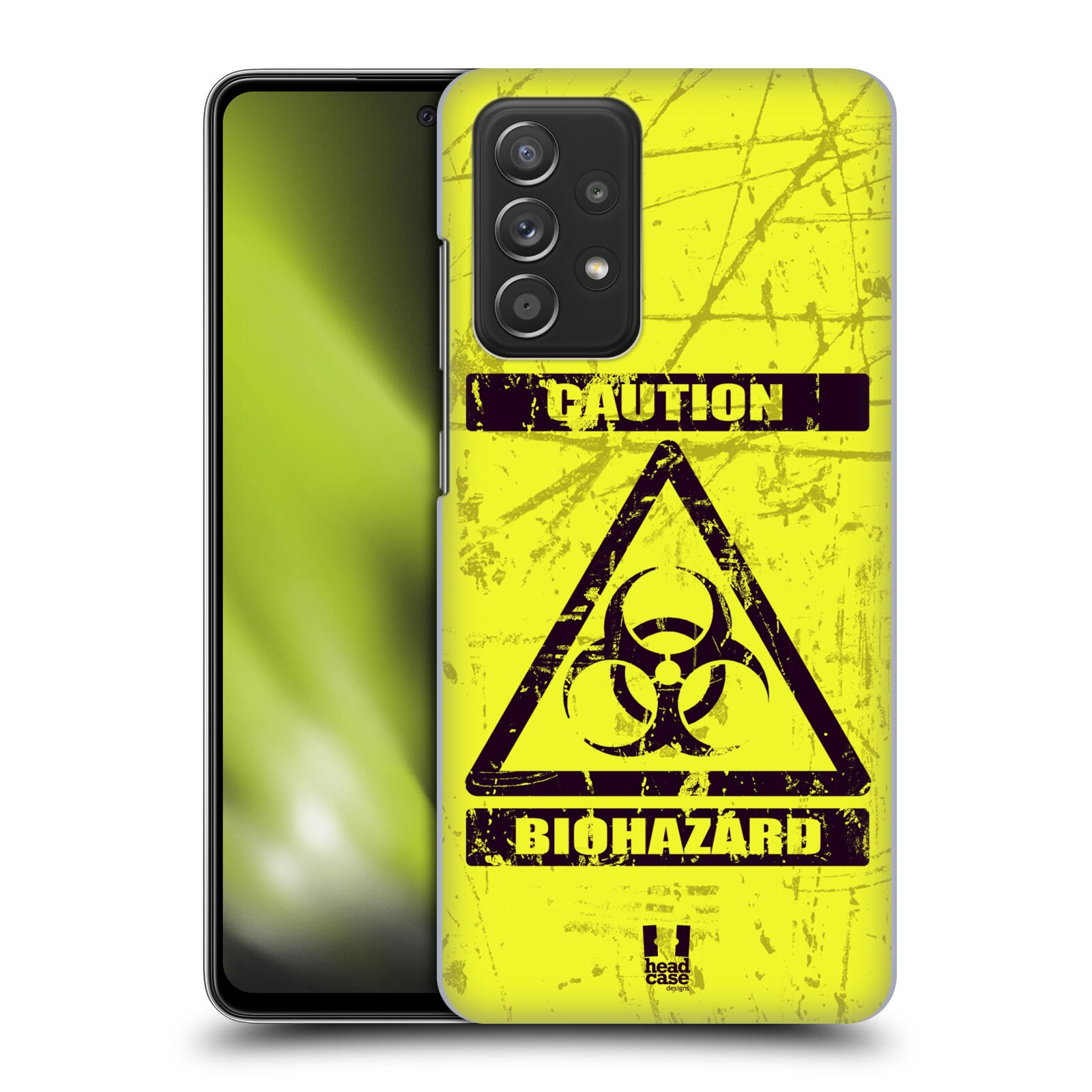 Pouzdro na mobil Samsung Galaxy A52 / A52 5G / A52s 5G - HEAD CASE - Biohazard
