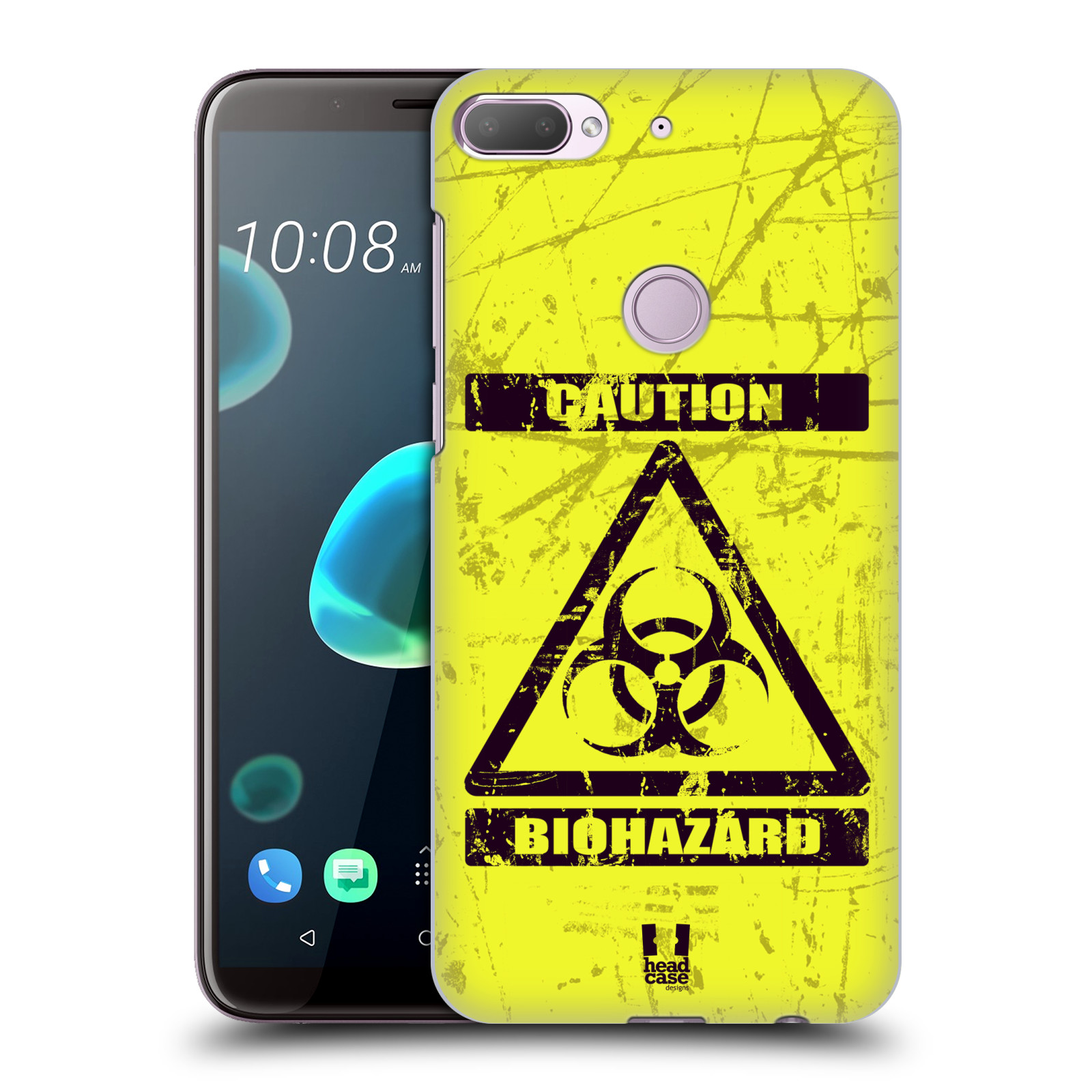 Pouzdro na mobil HTC Desire 12+ / Desire 12+ DUAL SIM - HEAD CASE - Biohazard