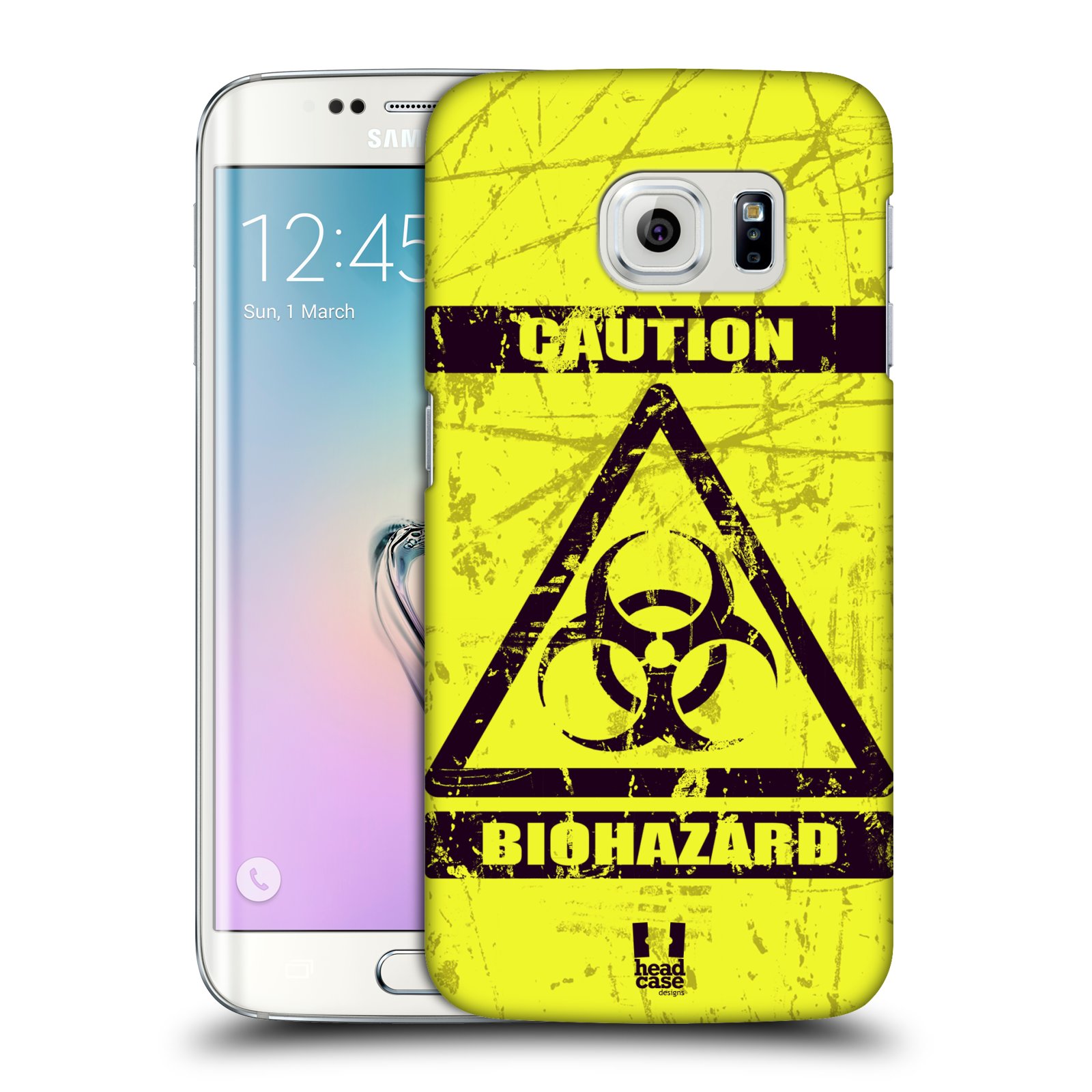 Pouzdro na mobil Samsung Galaxy S6 EDGE - HEAD CASE - Biohazard