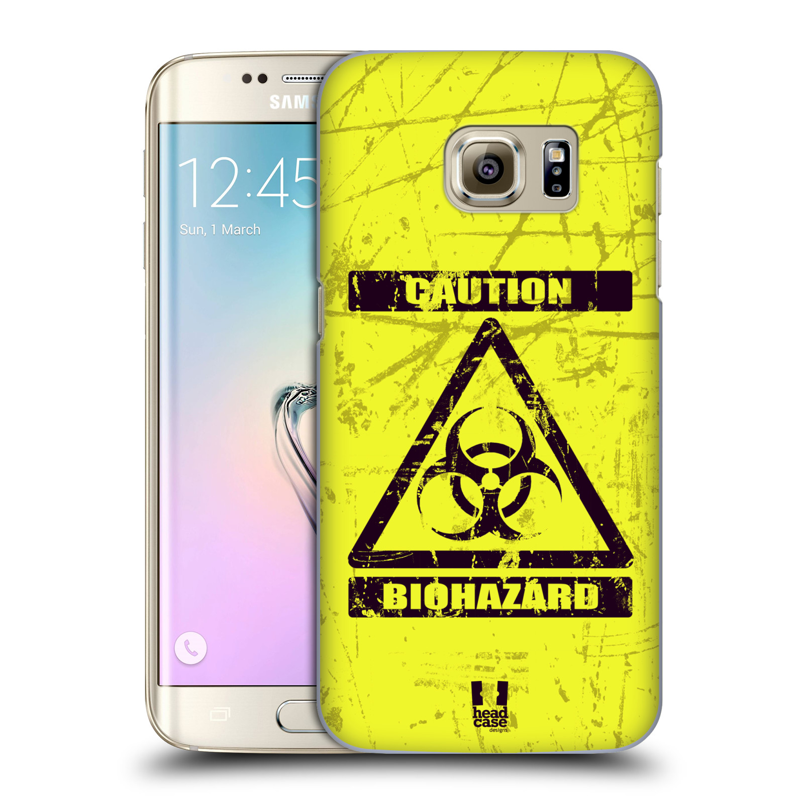 Pouzdro na mobil Samsung Galaxy S7 EDGE - HEAD CASE - Biohazard