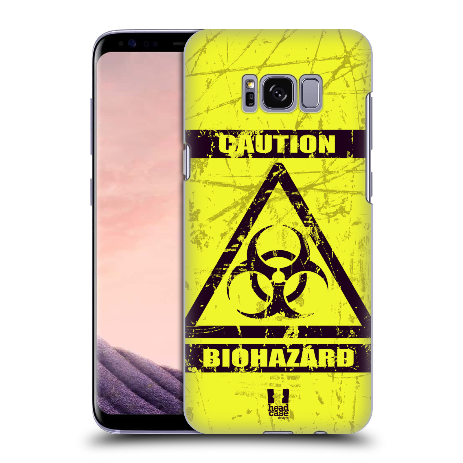 Pouzdro na mobil Samsung Galaxy S8 - HEAD CASE - Biohazard