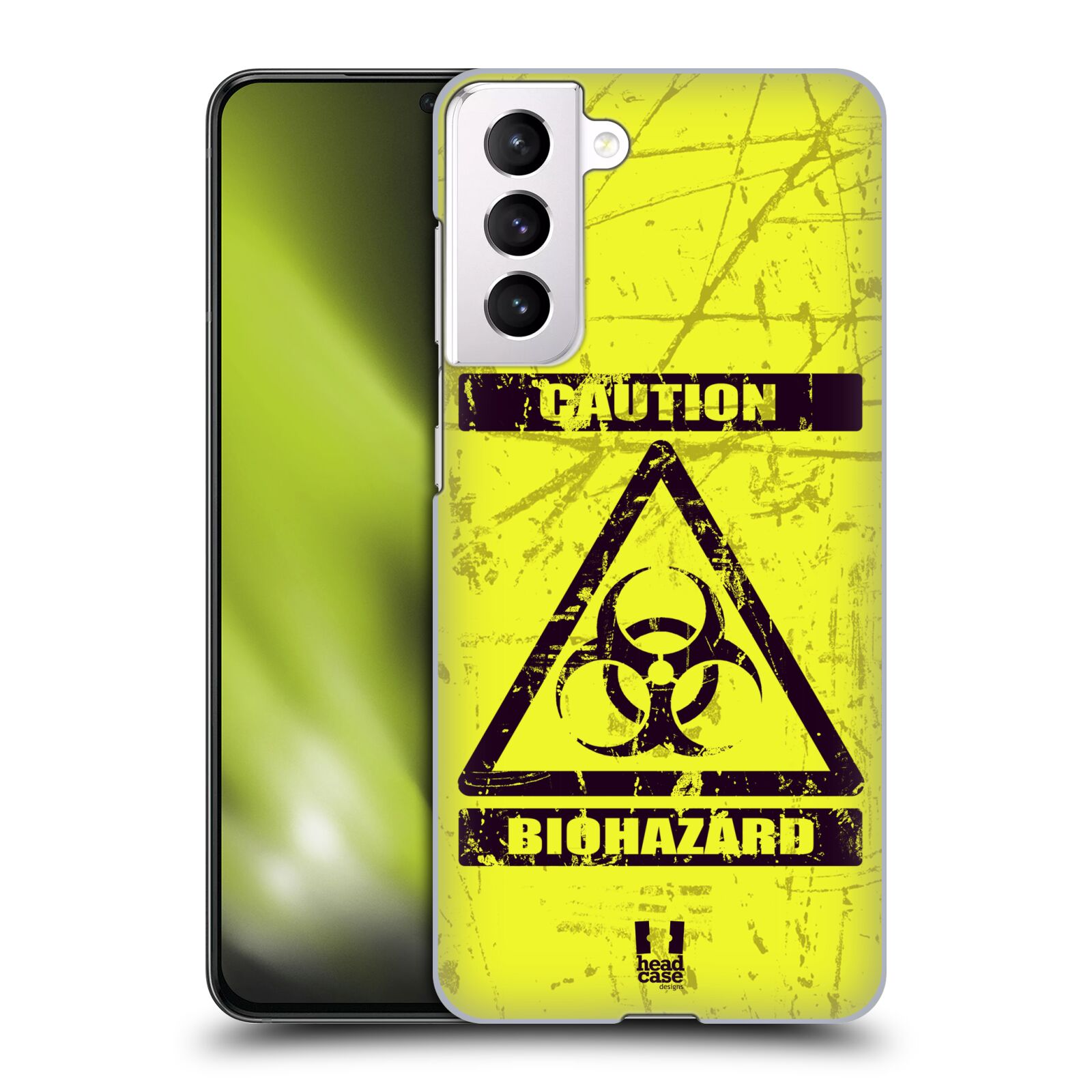 Pouzdro na mobil Samsung Galaxy S21 5G - HEAD CASE - Biohazard