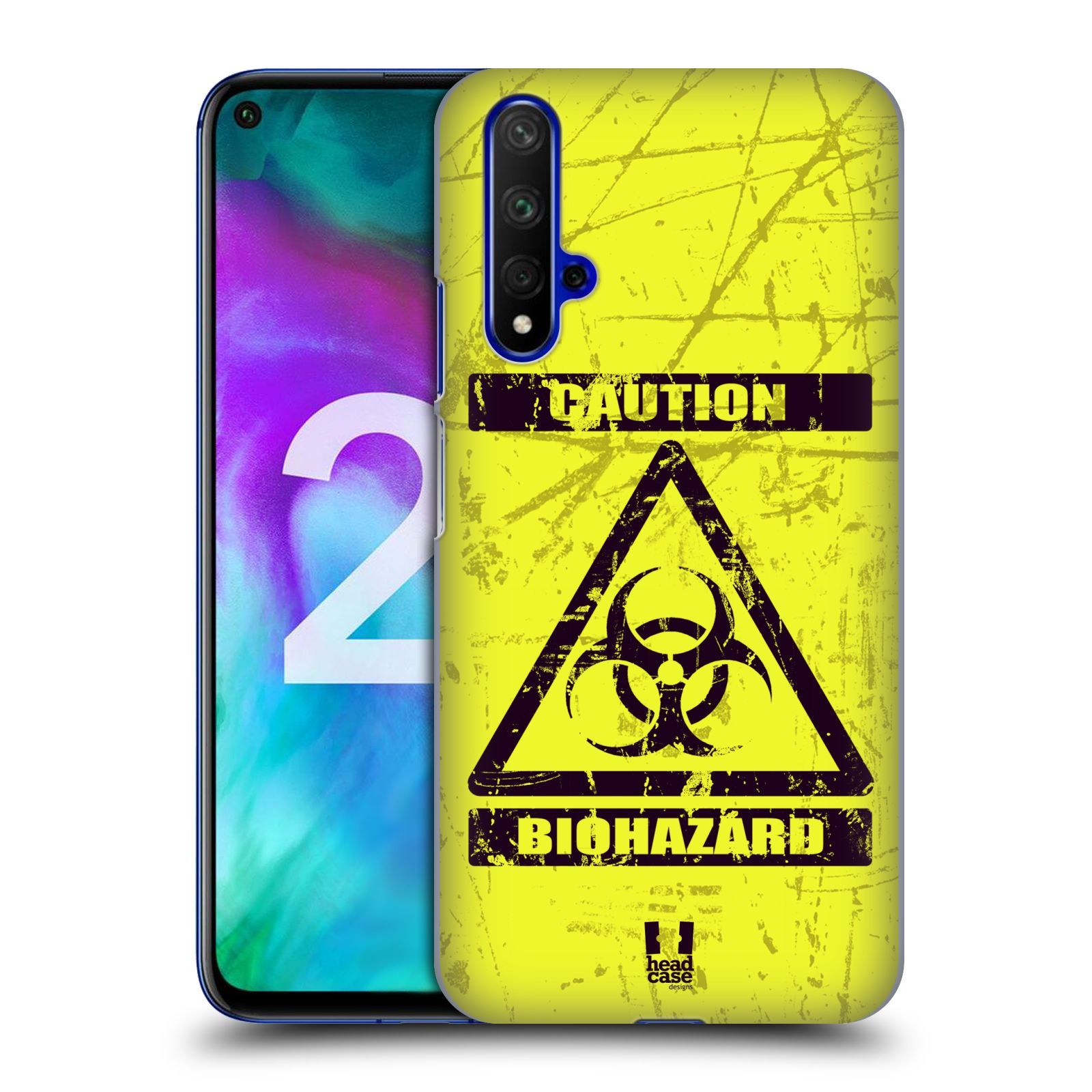 Pouzdro na mobil HONOR 20 - HEAD CASE - Biohazard