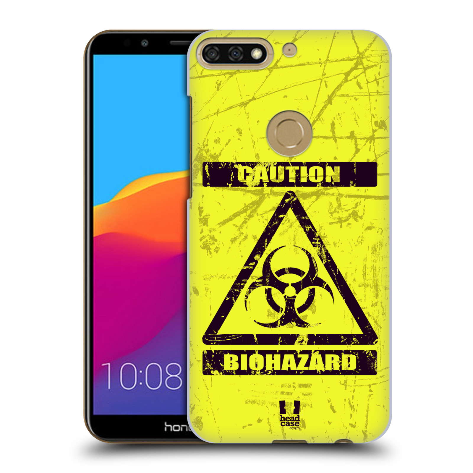 Pouzdro na mobil HONOR 7C - HEAD CASE - Biohazard