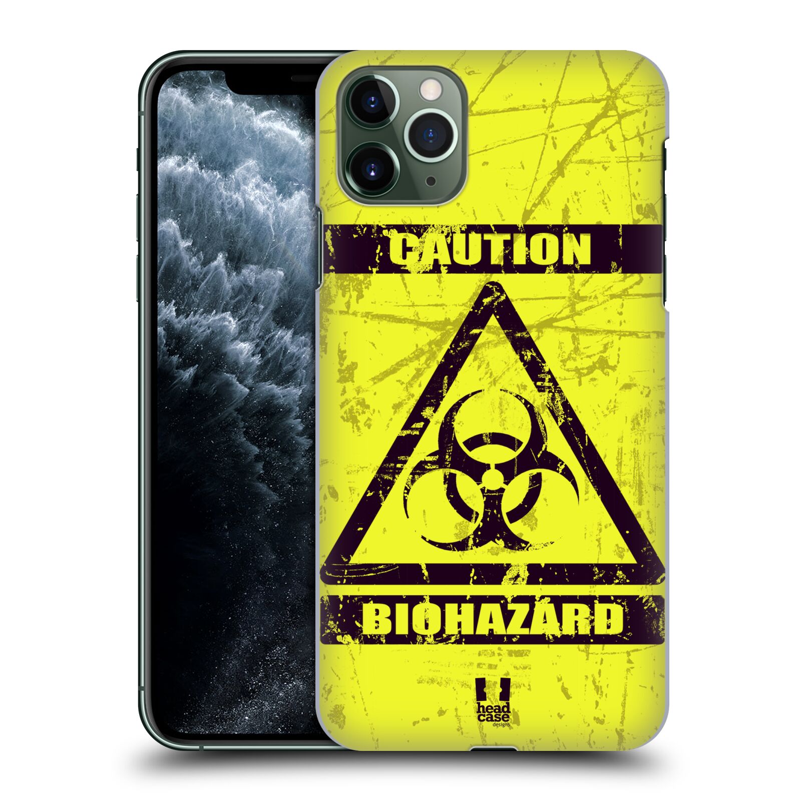 Pouzdro na mobil Apple Iphone 11 PRO MAX - HEAD CASE - Biohazard