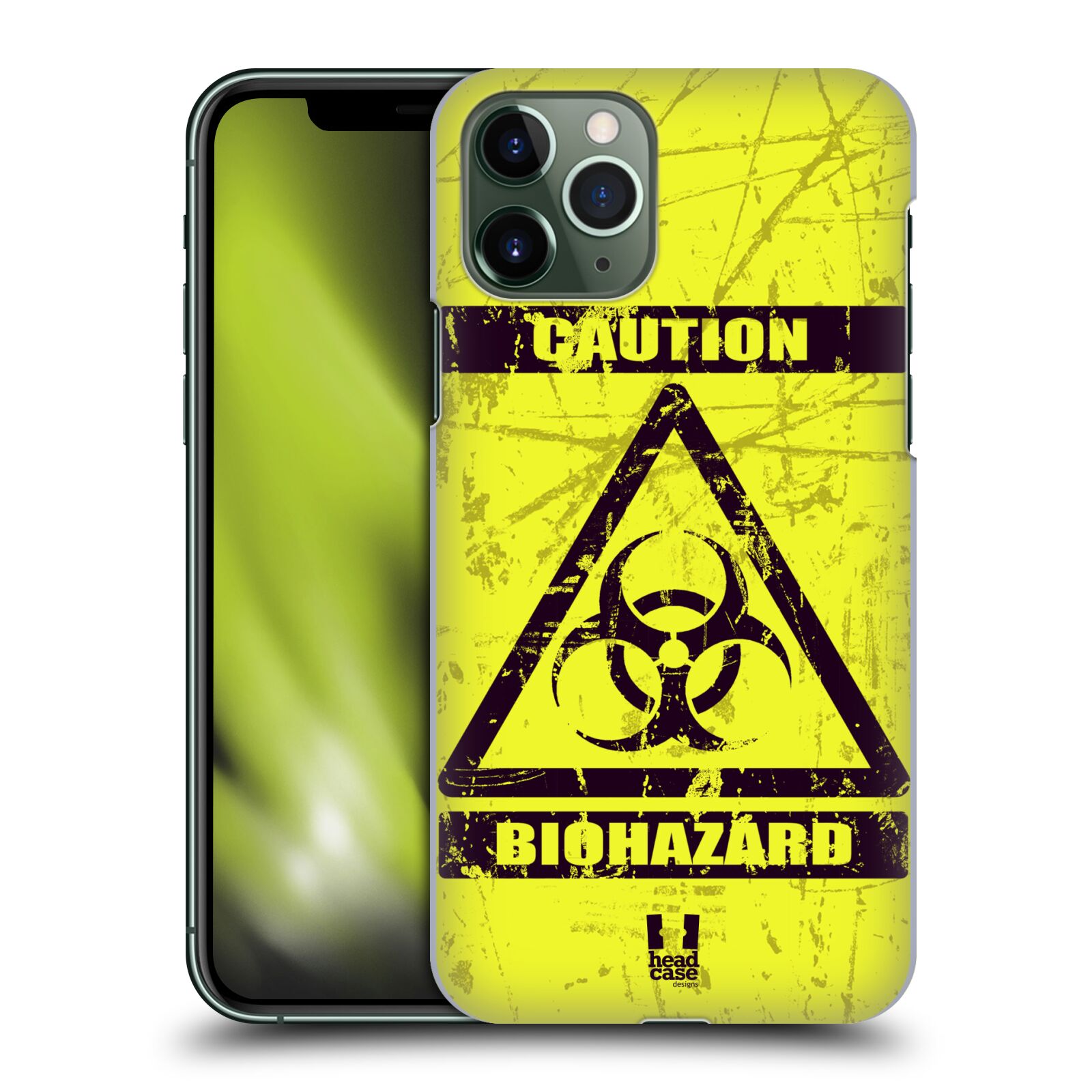 Pouzdro na mobil Apple Iphone 11 PRO - HEAD CASE - Biohazard