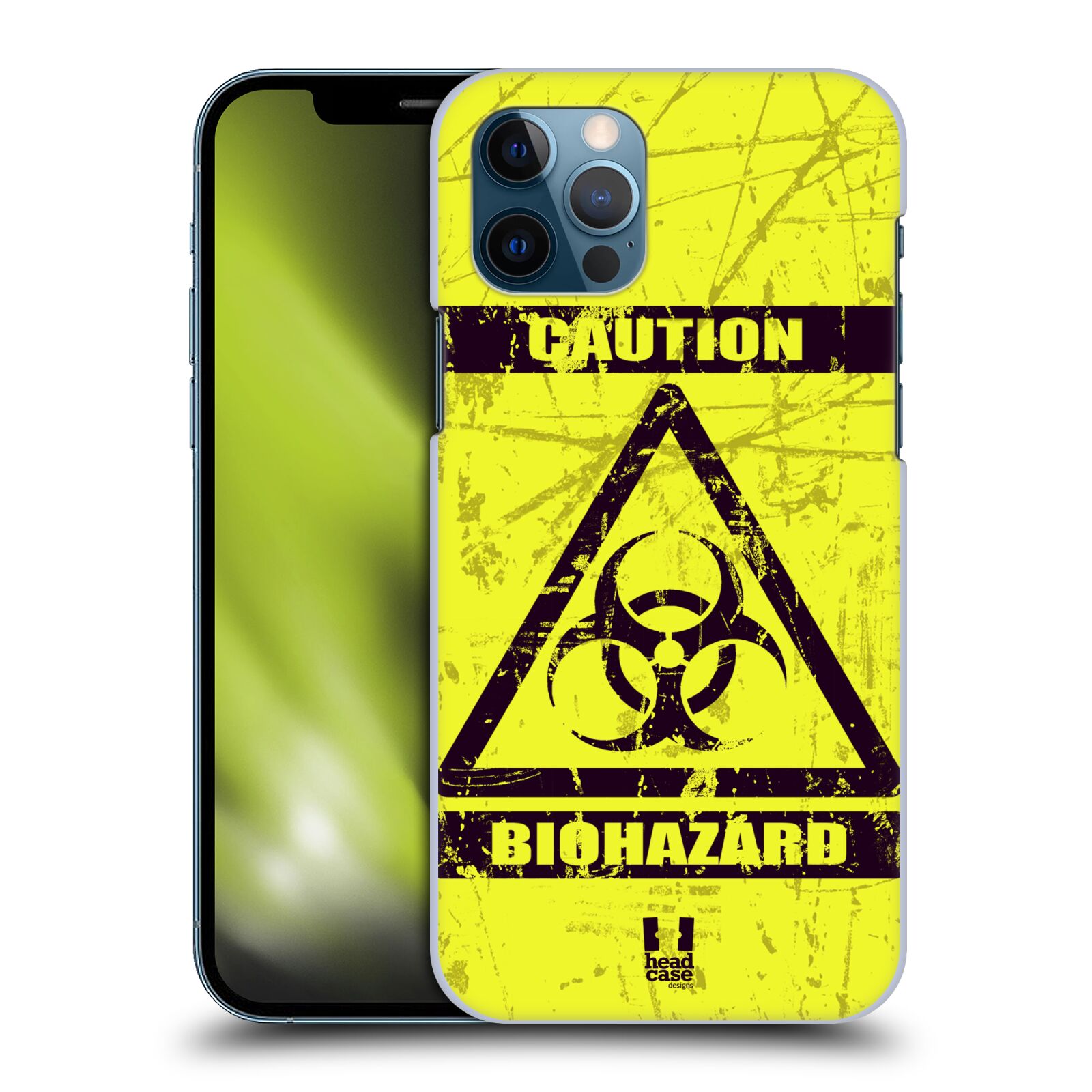 Pouzdro na mobil Apple Iphone 12 / 12 PRO - HEAD CASE - Biohazard