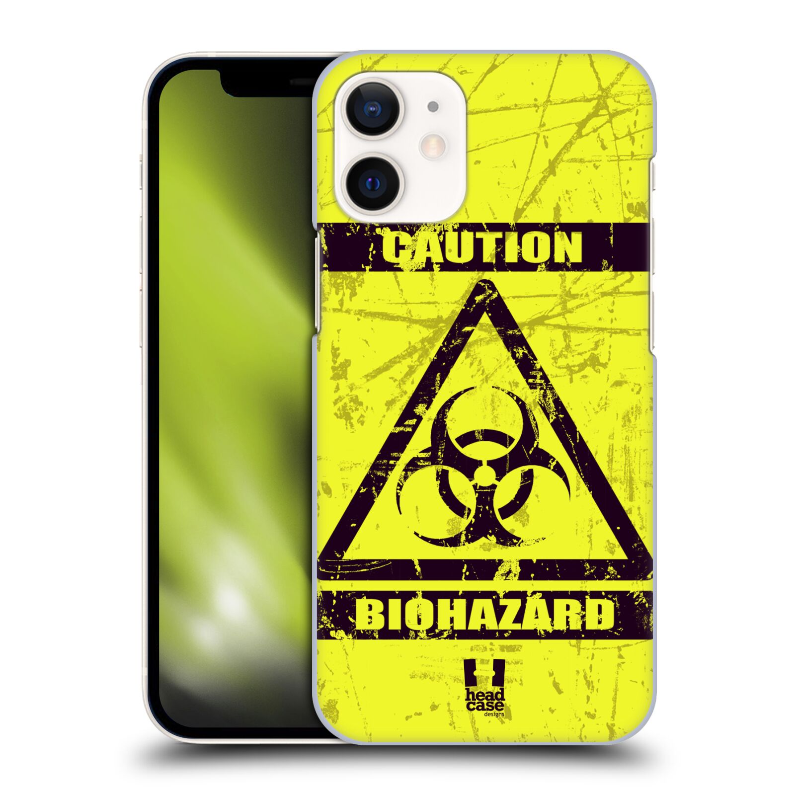 Pouzdro na mobil Apple Iphone 12 MINI - HEAD CASE - Biohazard