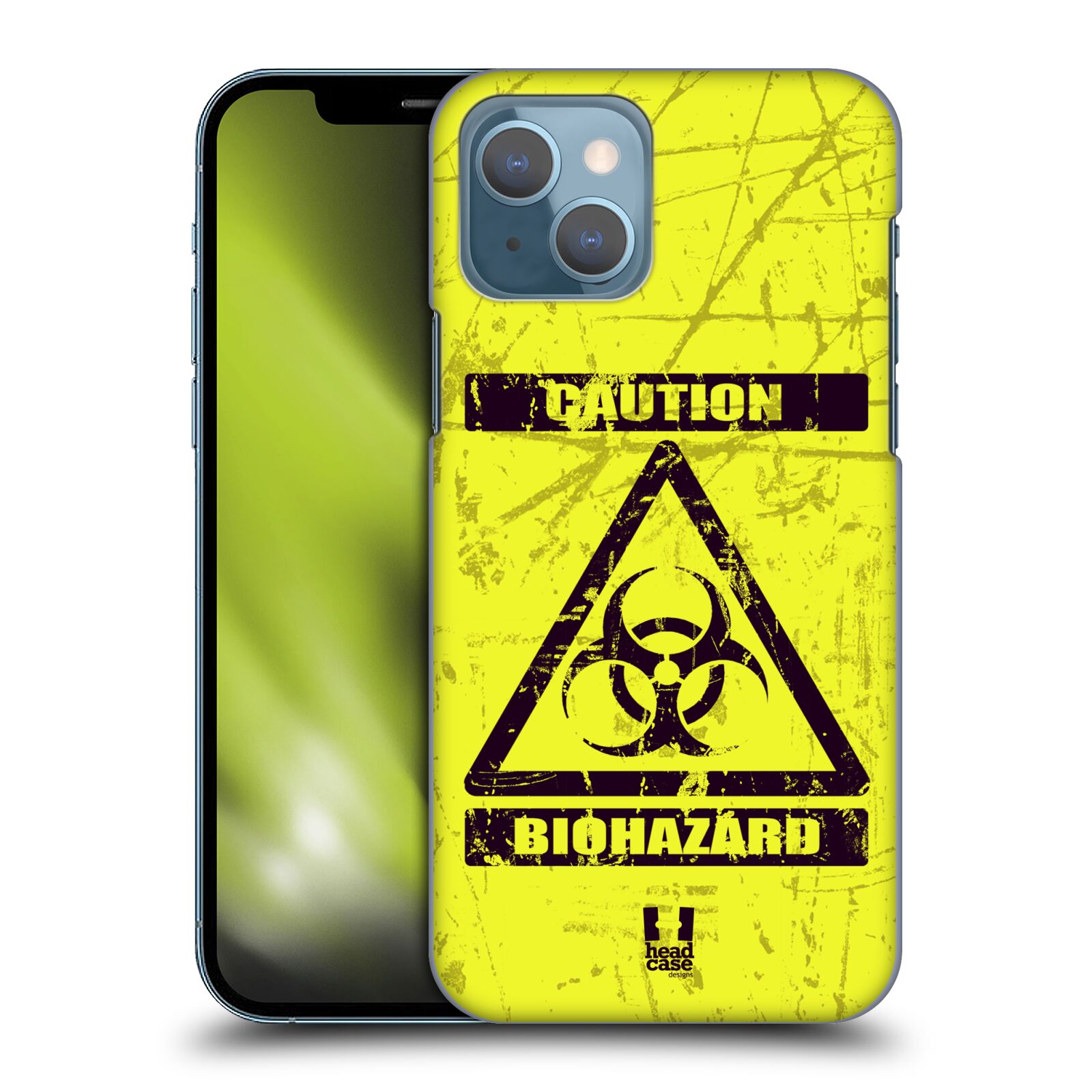 Pouzdro na mobil Apple Iphone 13 - HEAD CASE - Biohazard