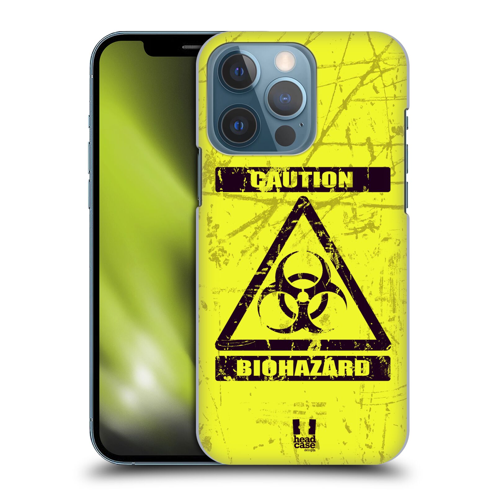 Pouzdro na mobil Apple Iphone 13 PRO - HEAD CASE - Biohazard