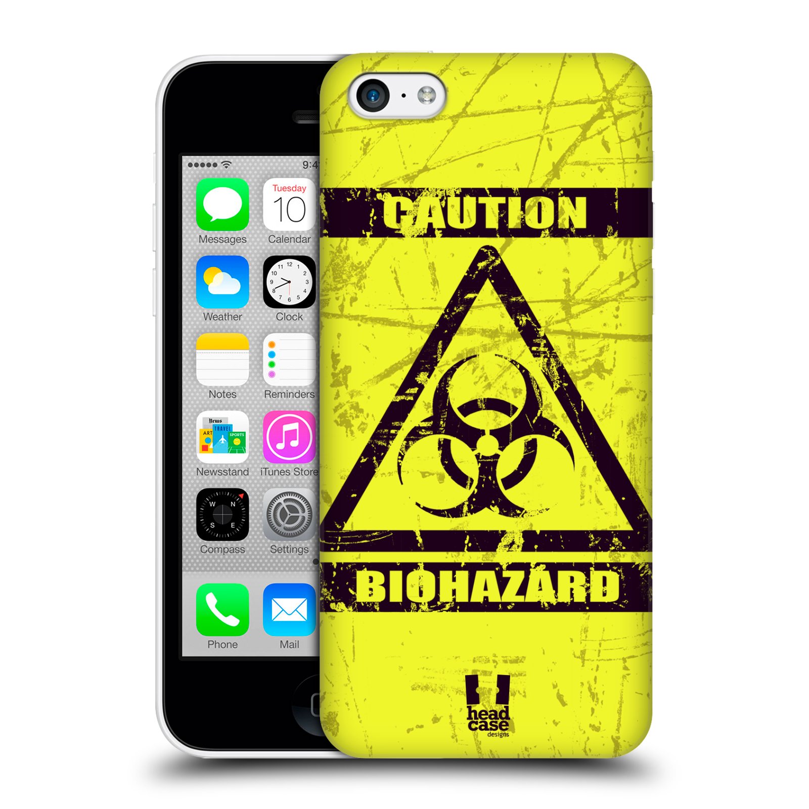 Pouzdro na mobil Apple Iphone 5C - HEAD CASE - Biohazard