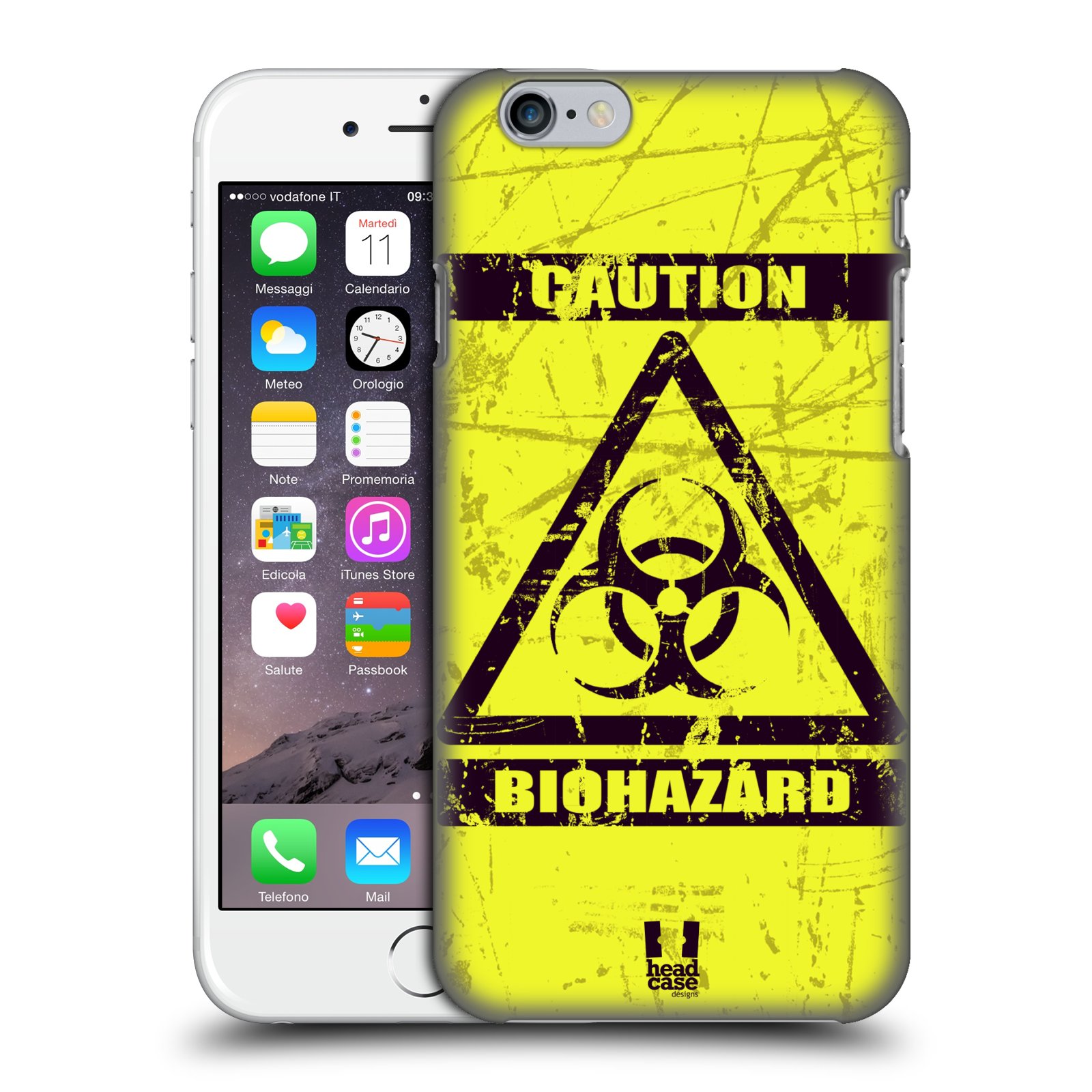 Pouzdro na mobil Apple Iphone 6/6S - HEAD CASE - Biohazard