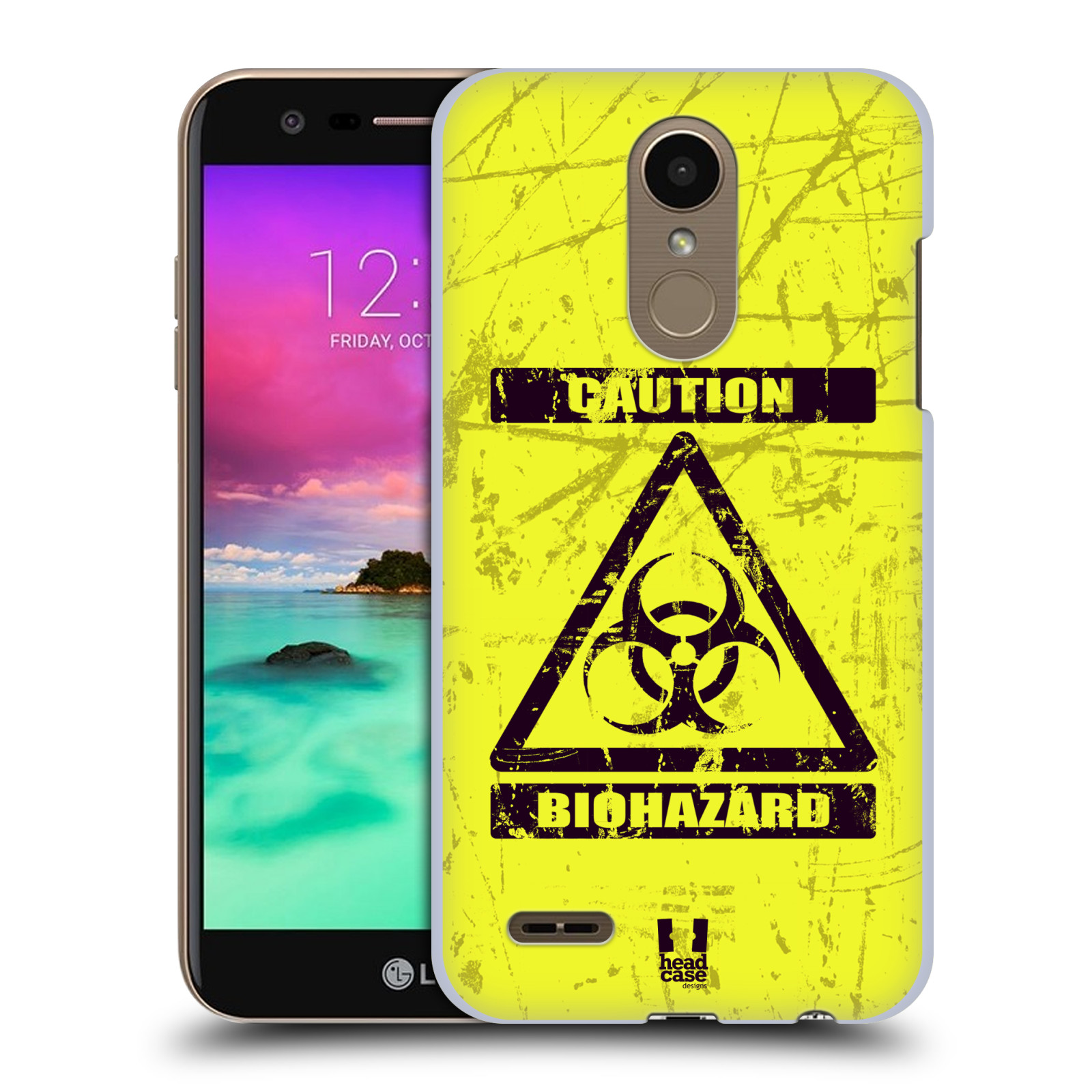 Pouzdro na mobil LG K10 2018 - HEAD CASE - Biohazard