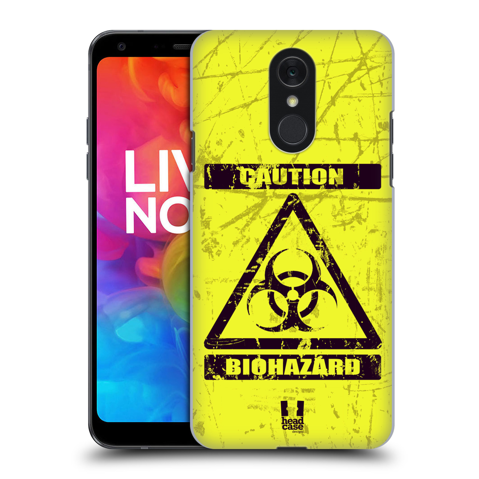 Pouzdro na mobil LG Q7 - HEAD CASE - Biohazard