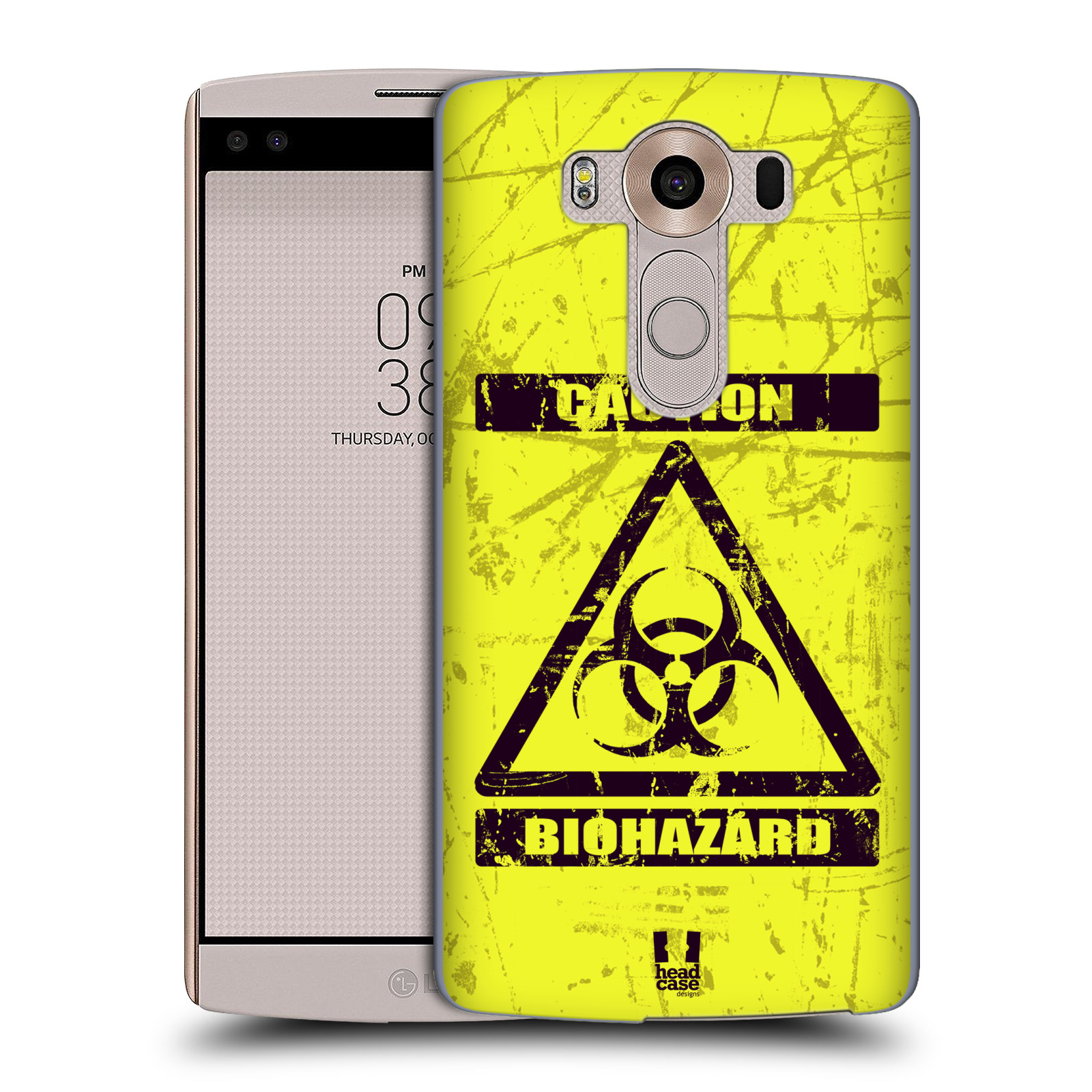 Pouzdro na mobil LG V10 - HEAD CASE - Biohazard