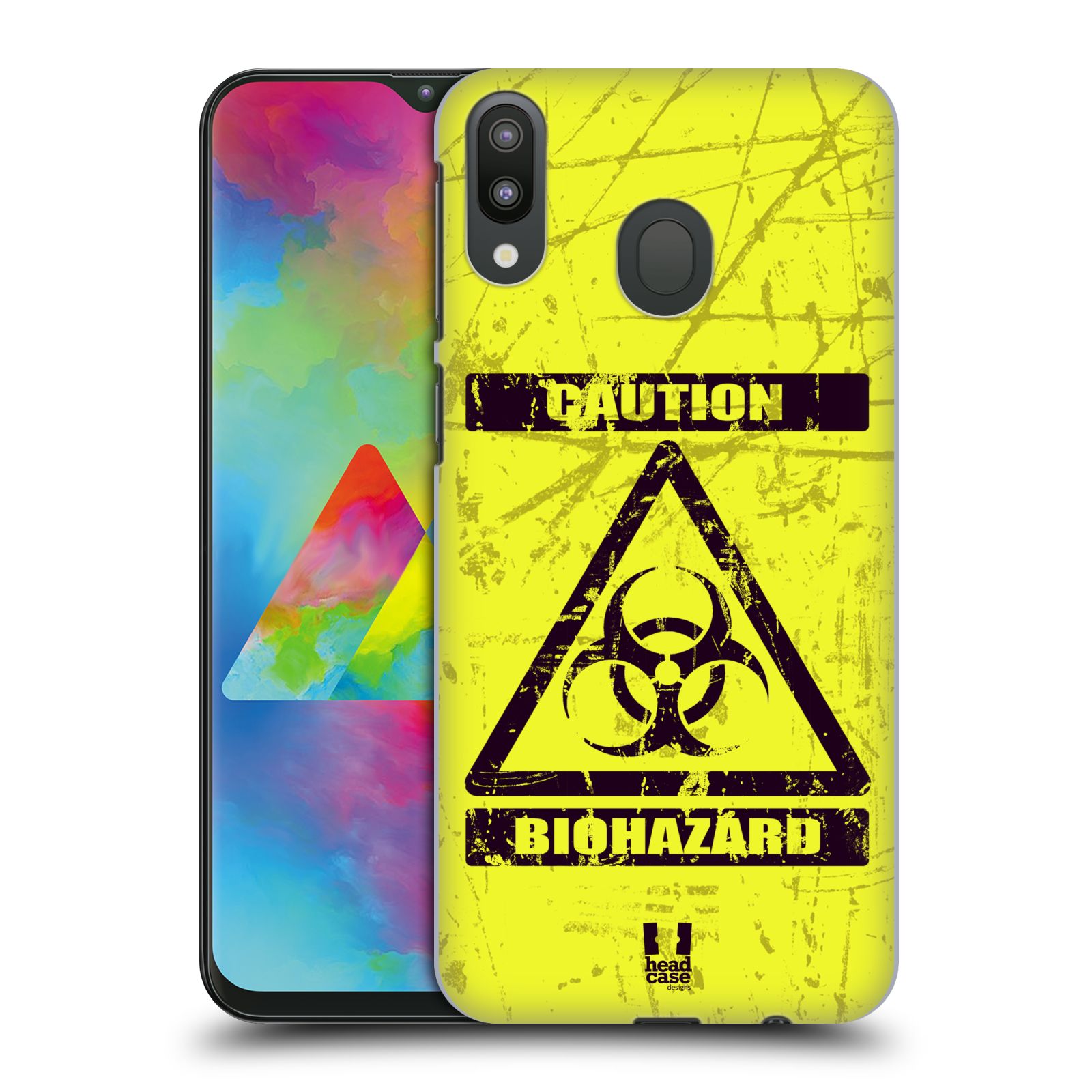 Pouzdro na mobil Samsung Galaxy M20 - HEAD CASE - Biohazard