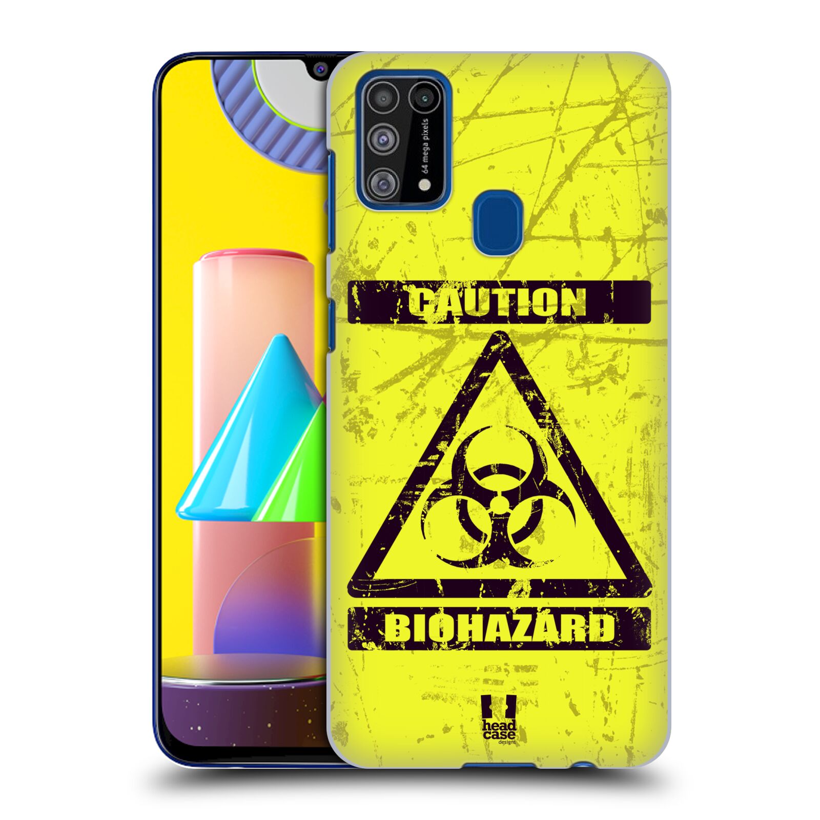 Pouzdro na mobil Samsung Galaxy M31 - HEAD CASE - Biohazard