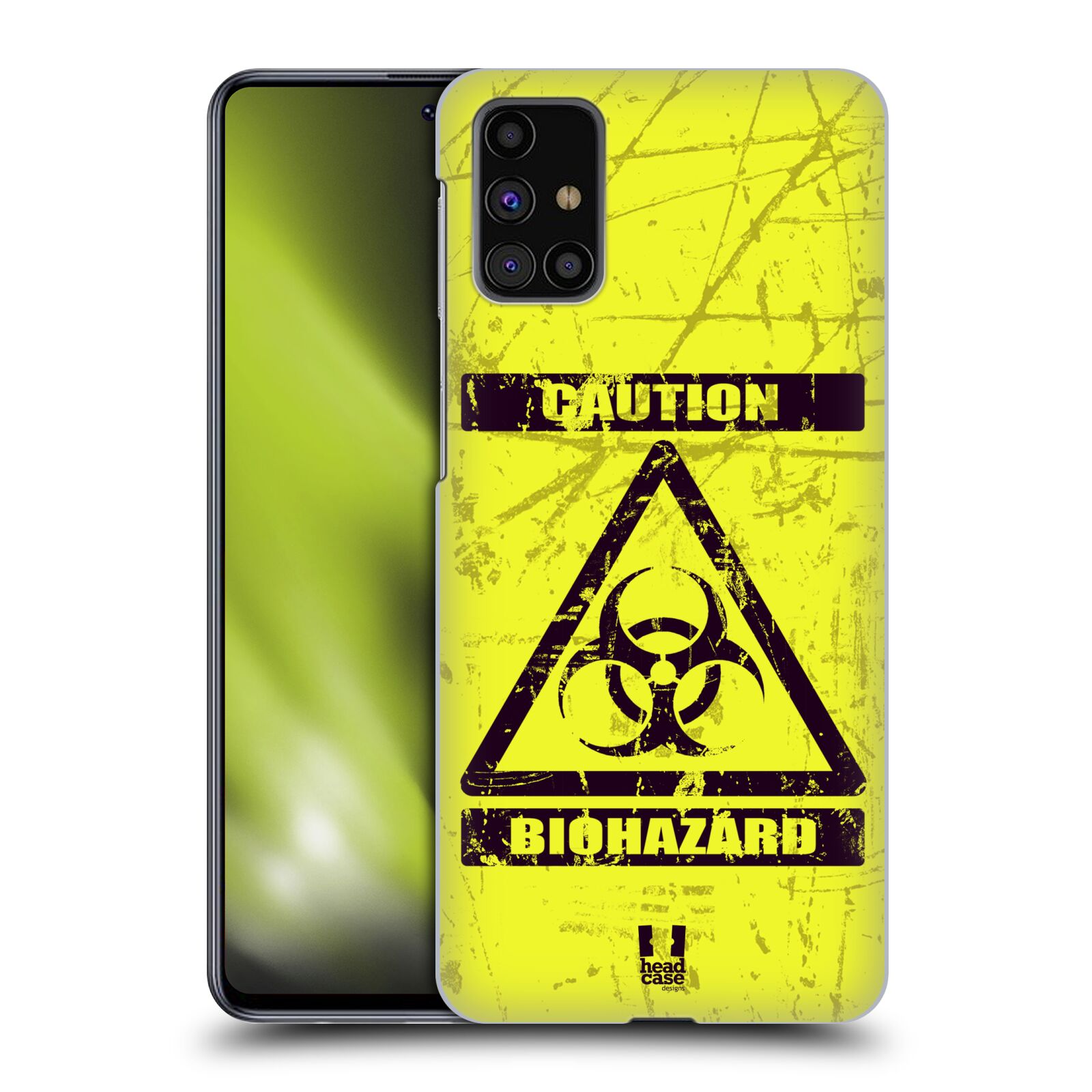 Pouzdro na mobil Samsung Galaxy M31s - HEAD CASE - Biohazard