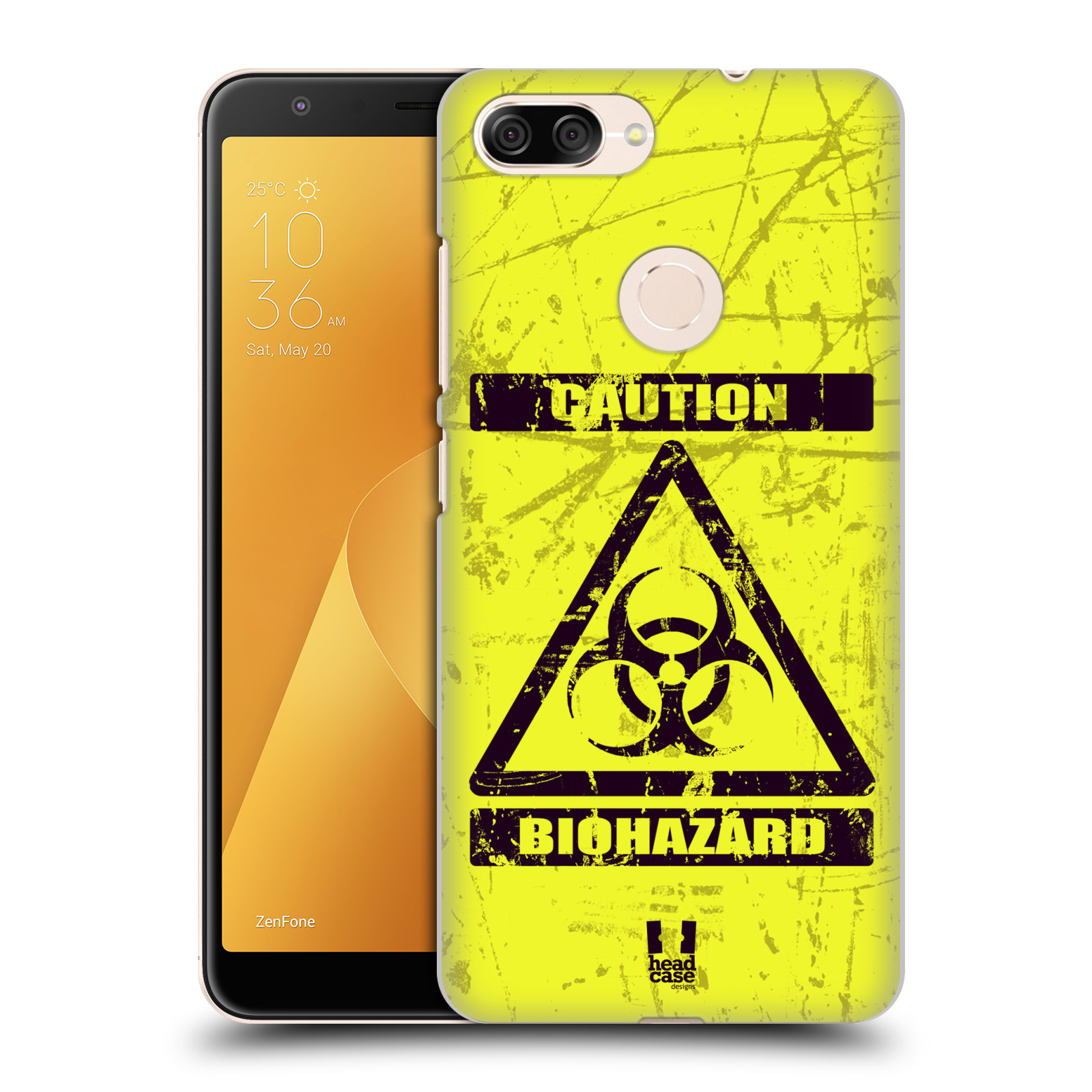 Pouzdro na mobil ASUS ZENFONE Max Plus M1 - HEAD CASE - Biohazard