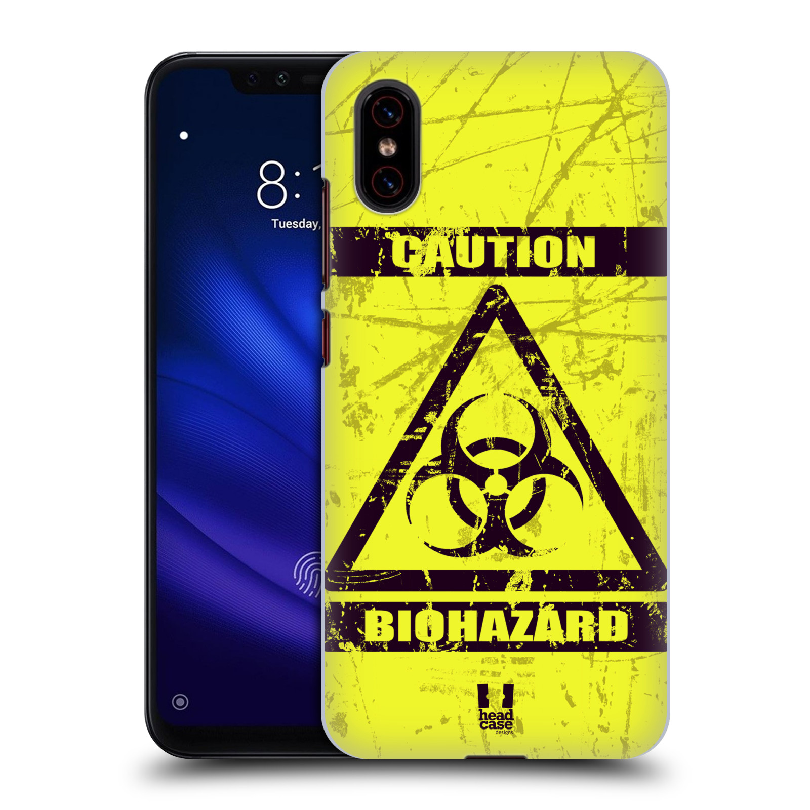 Pouzdro na mobil Xiaomi  Mi 8 PRO - HEAD CASE - Biohazard