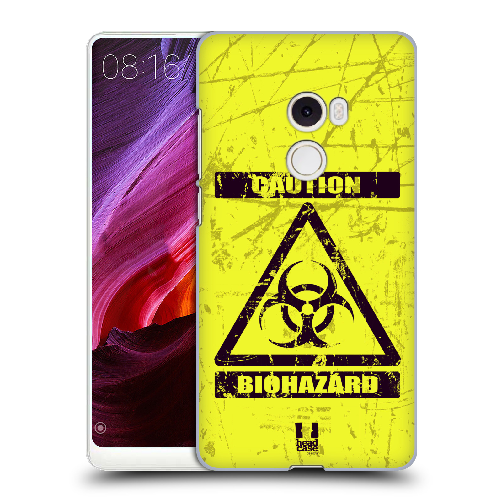 Pouzdro na mobil Xiaomi Mi Mix 2 - HEAD CASE - Biohazard