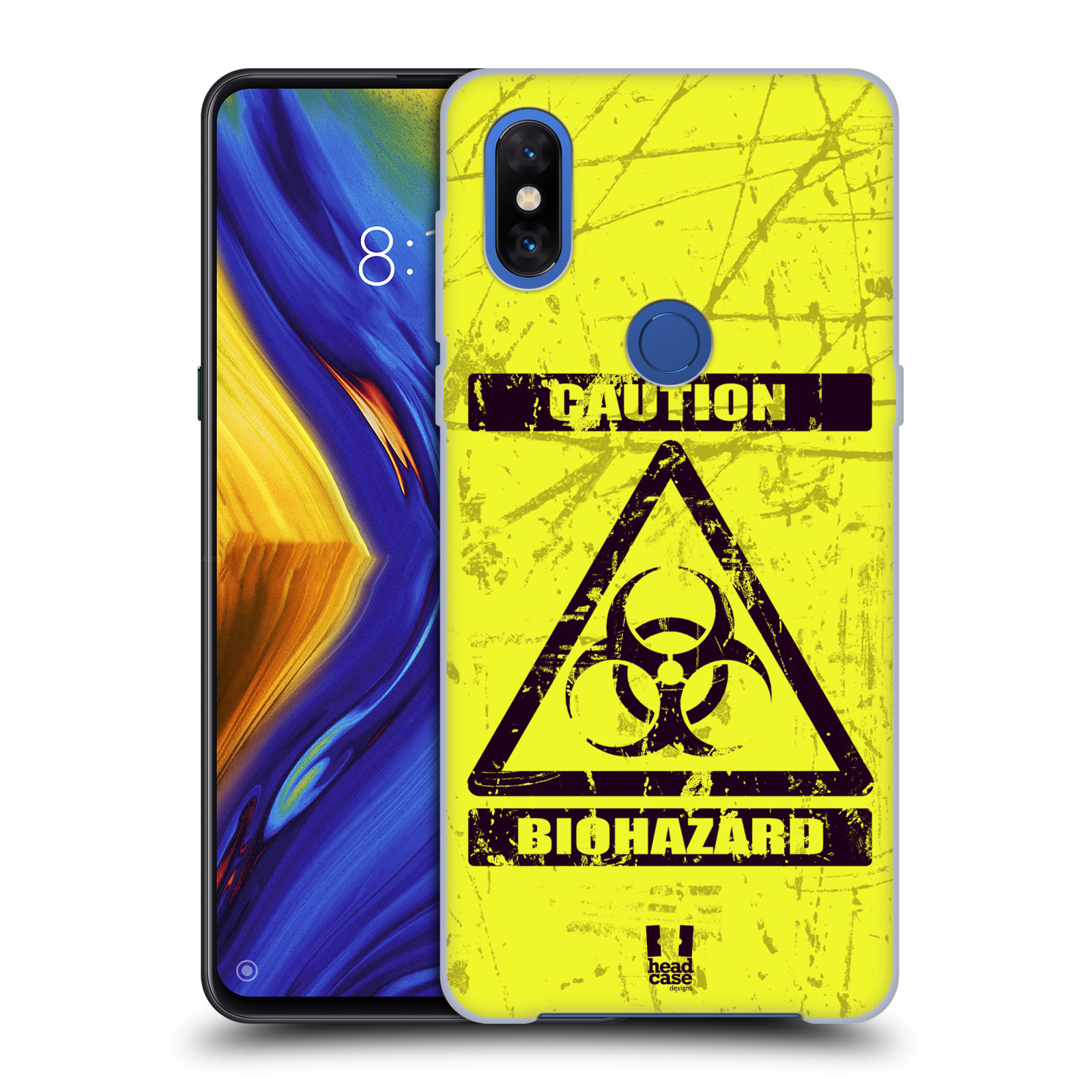 Pouzdro na mobil Xiaomi Mi Mix 3 - HEAD CASE - Biohazard