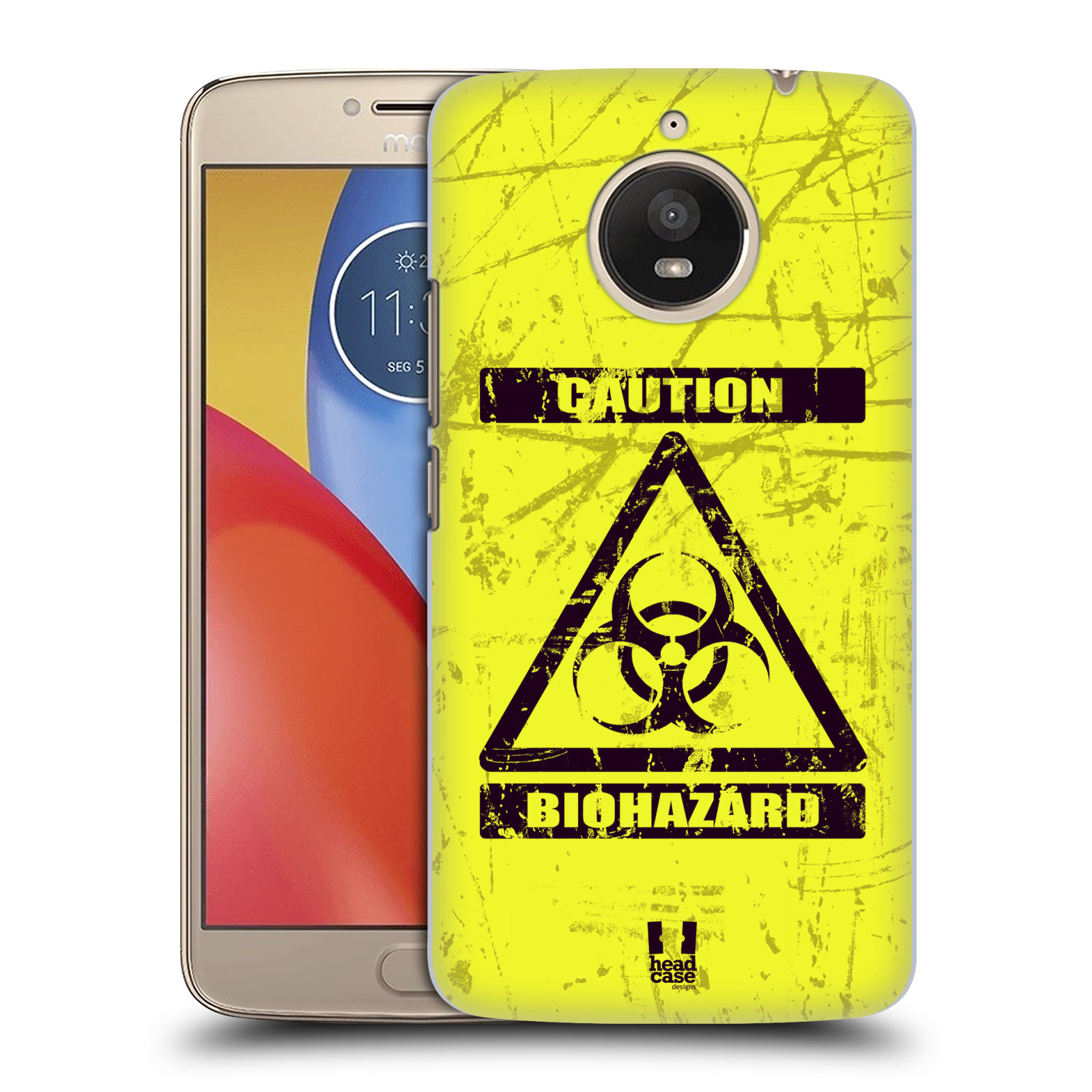 Pouzdro na mobil Lenovo Moto E4 PLUS - HEAD CASE - Biohazard
