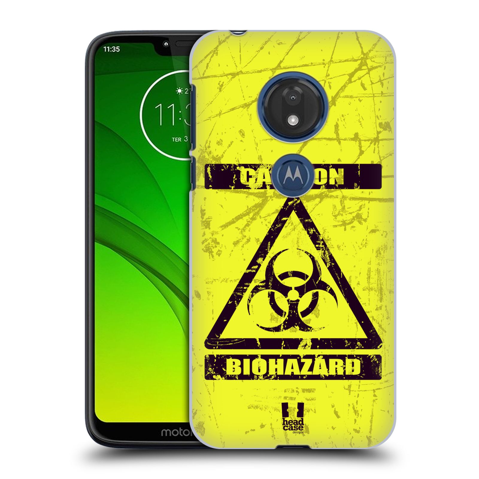 Pouzdro na mobil Motorola Moto G7 Play - HEAD CASE - Biohazard