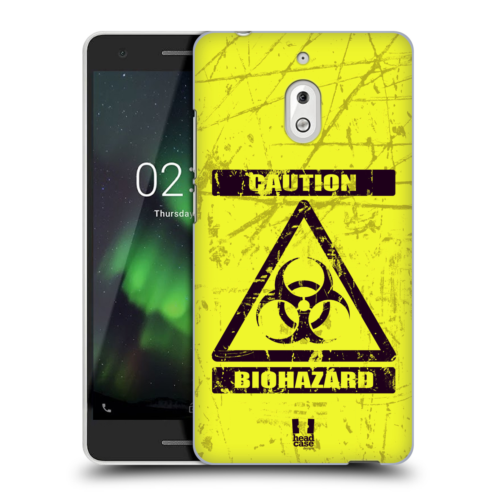 Pouzdro na mobil Nokia 2.1 - HEAD CASE - Biohazard