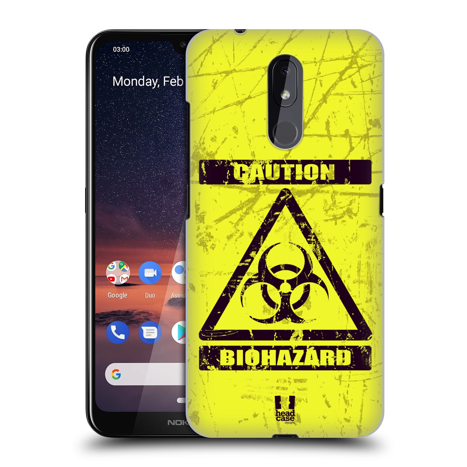 Pouzdro na mobil Nokia 3.2 - HEAD CASE - Biohazard