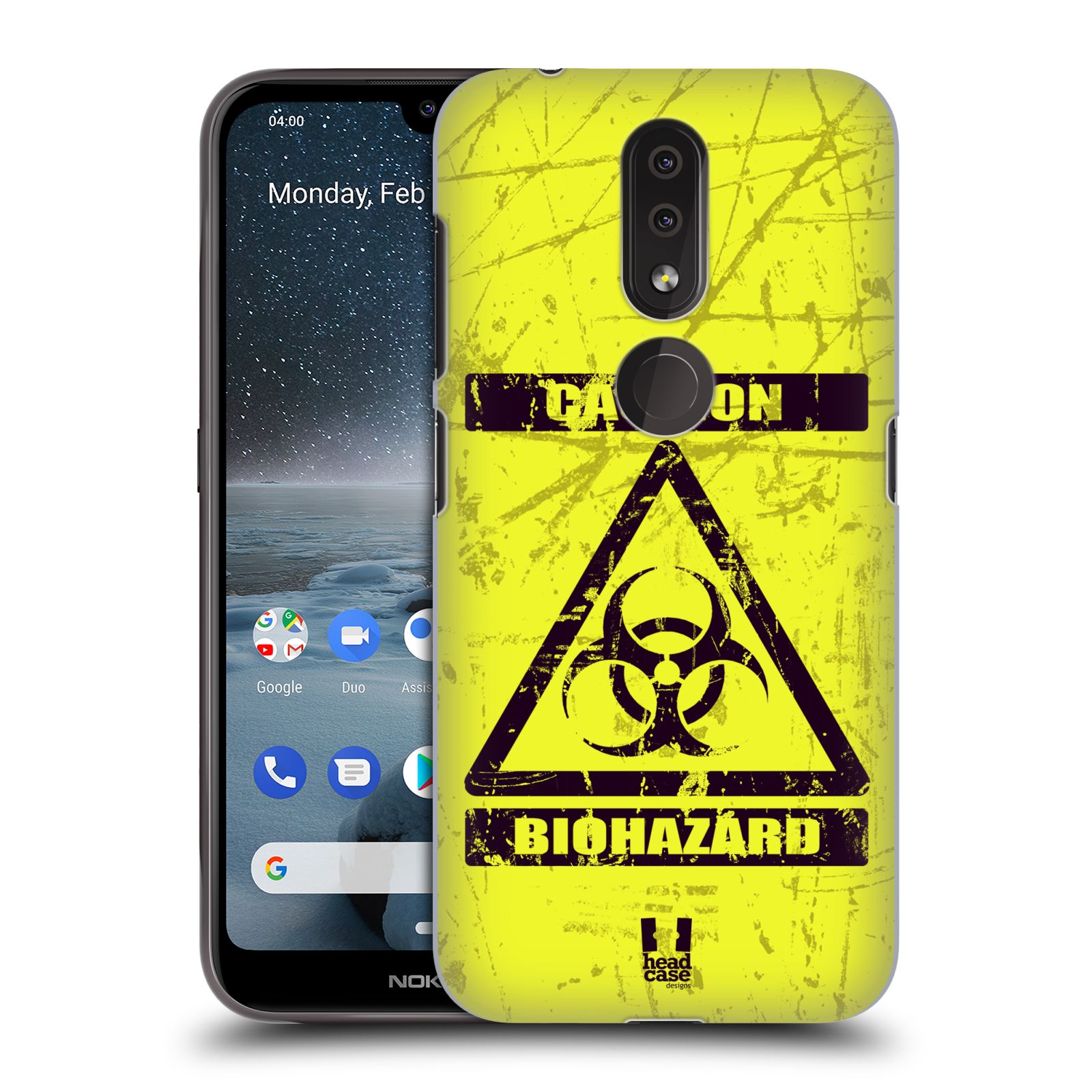 Pouzdro na mobil Nokia 4.2 - HEAD CASE - Biohazard