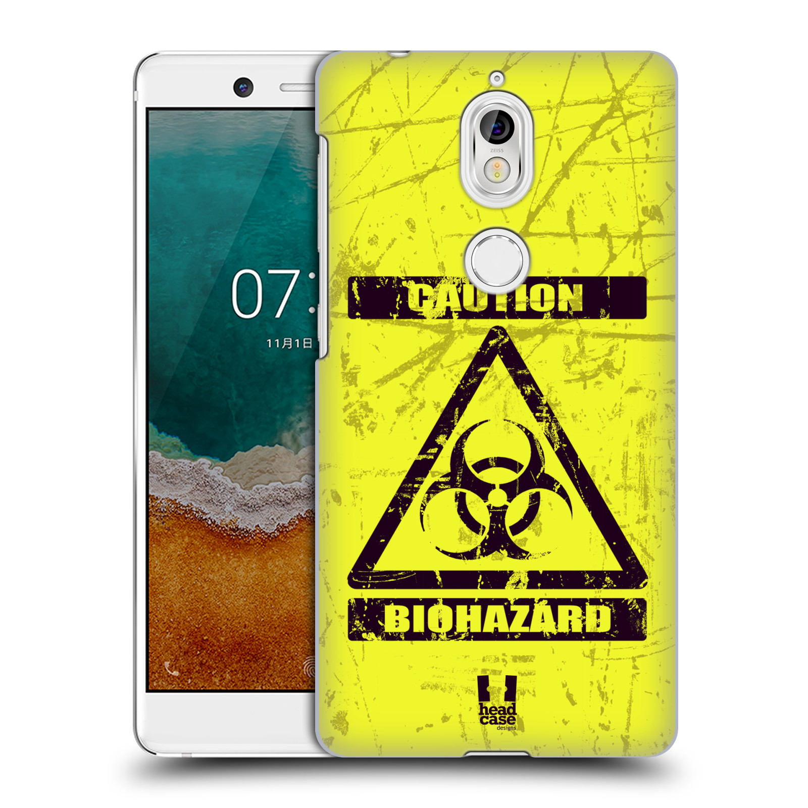 Pouzdro na mobil Nokia 7 - HEAD CASE - Biohazard