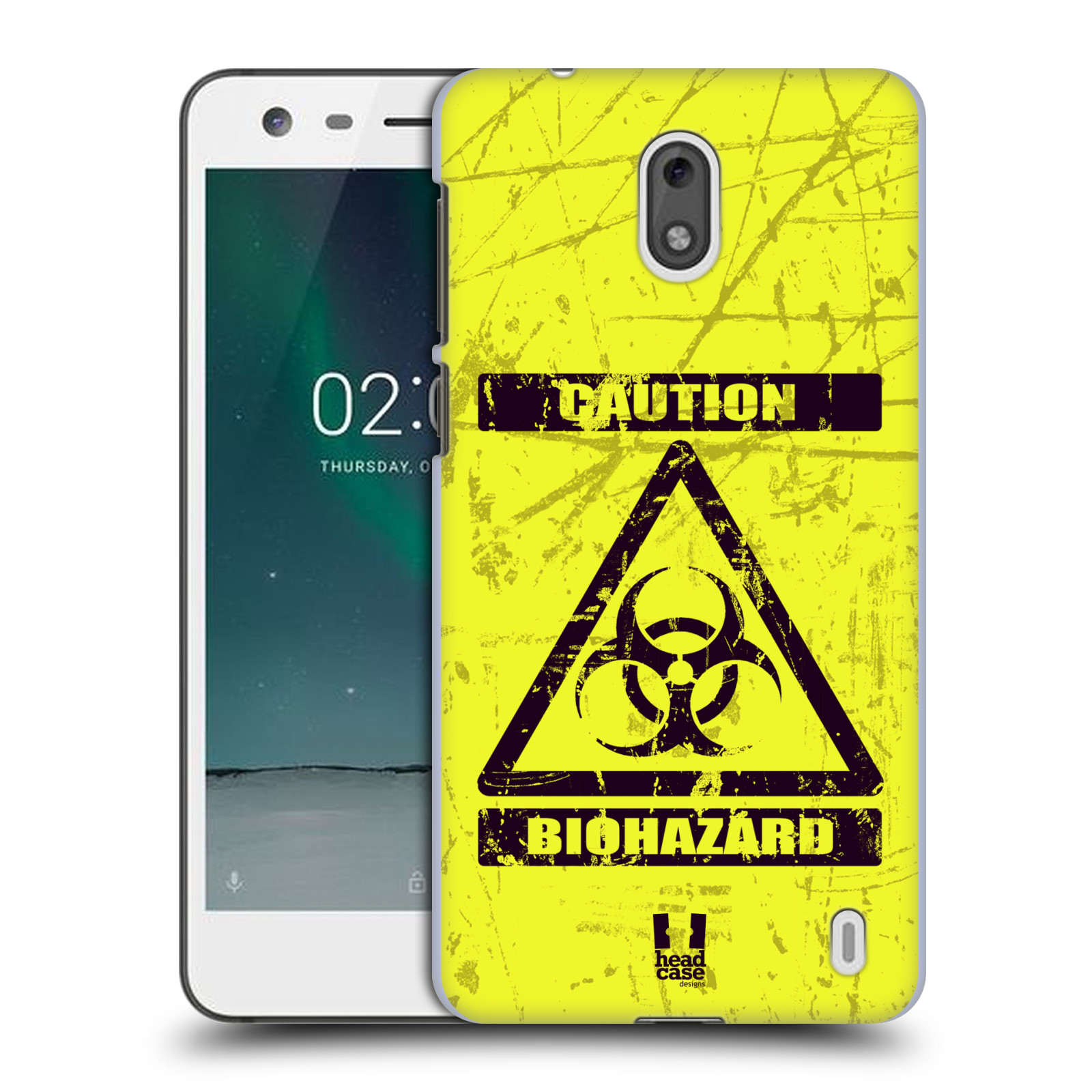 Pouzdro na mobil Nokia 2 - HEAD CASE - Biohazard