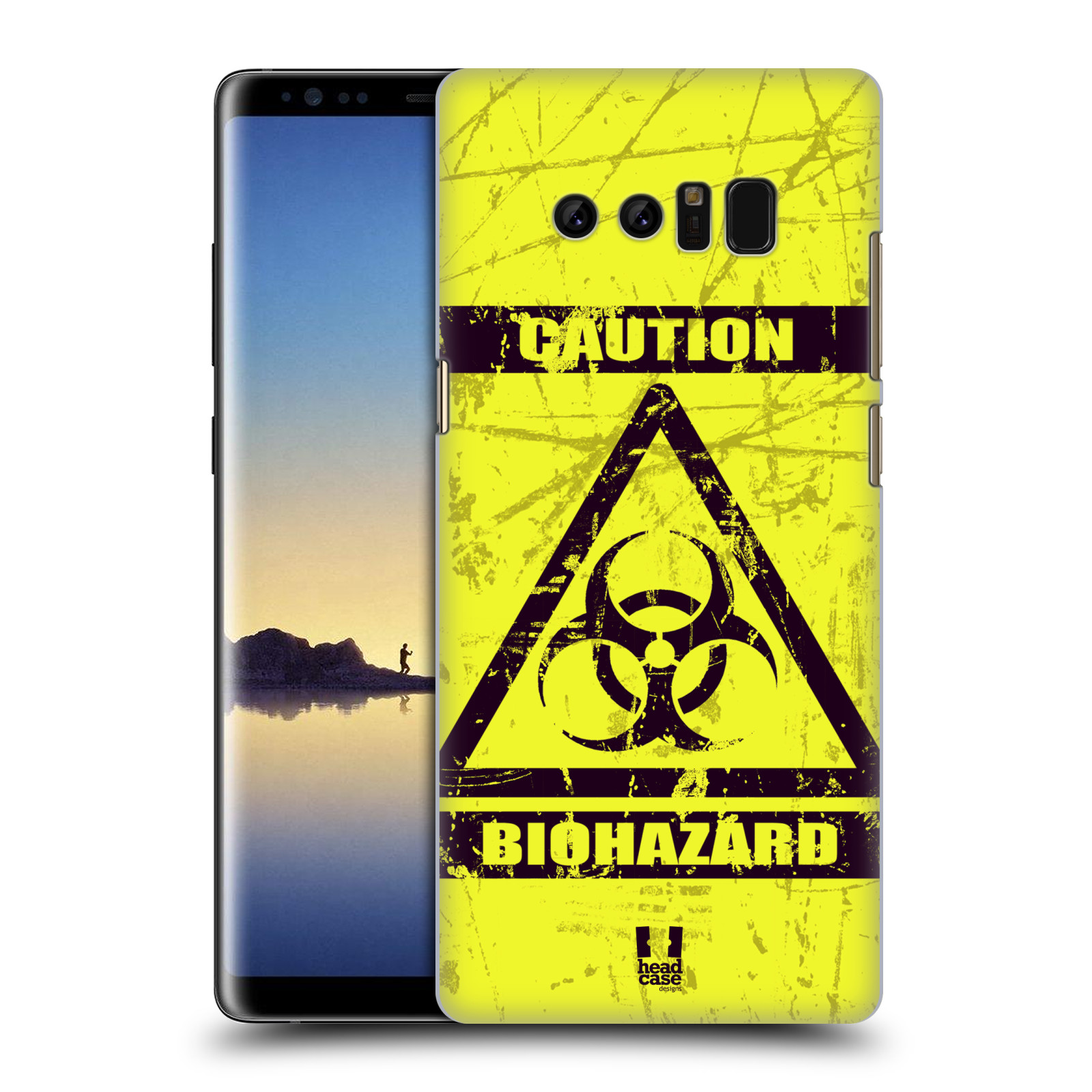 Pouzdro na mobil Samsung Galaxy Note 8 - HEAD CASE - Biohazard