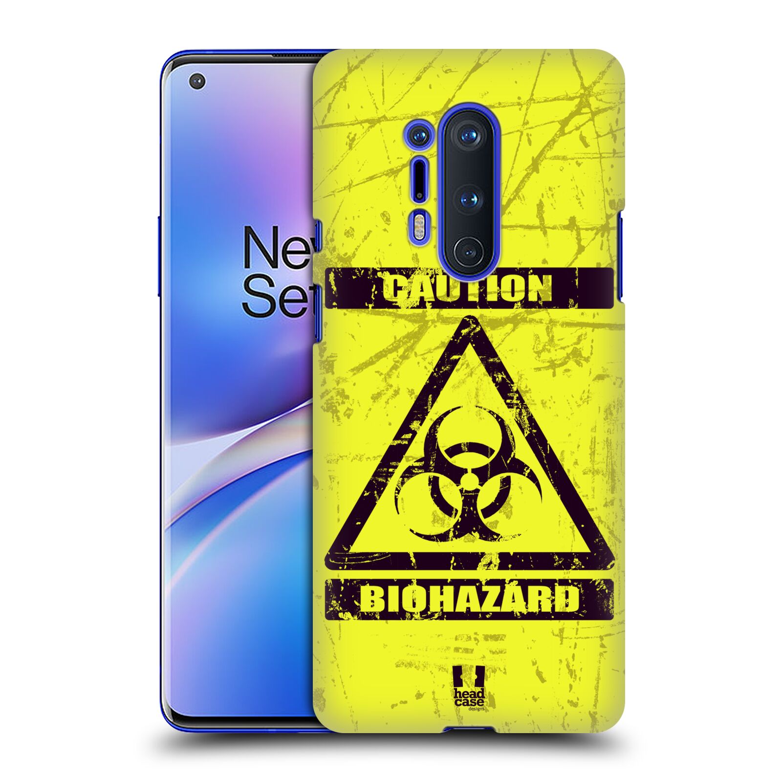 Pouzdro na mobil OnePlus 8 PRO 5G - HEAD CASE - Biohazard
