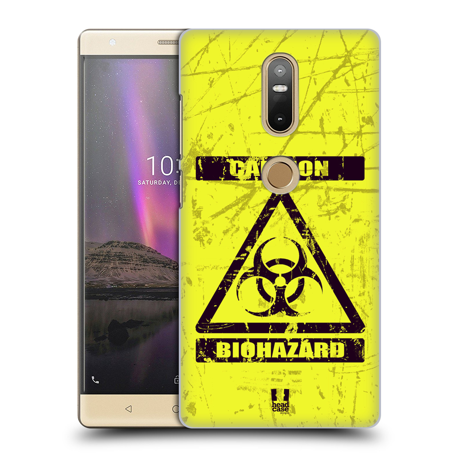 Pouzdro na mobil Lenovo Phab 2 PLUS - HEAD CASE - Biohazard
