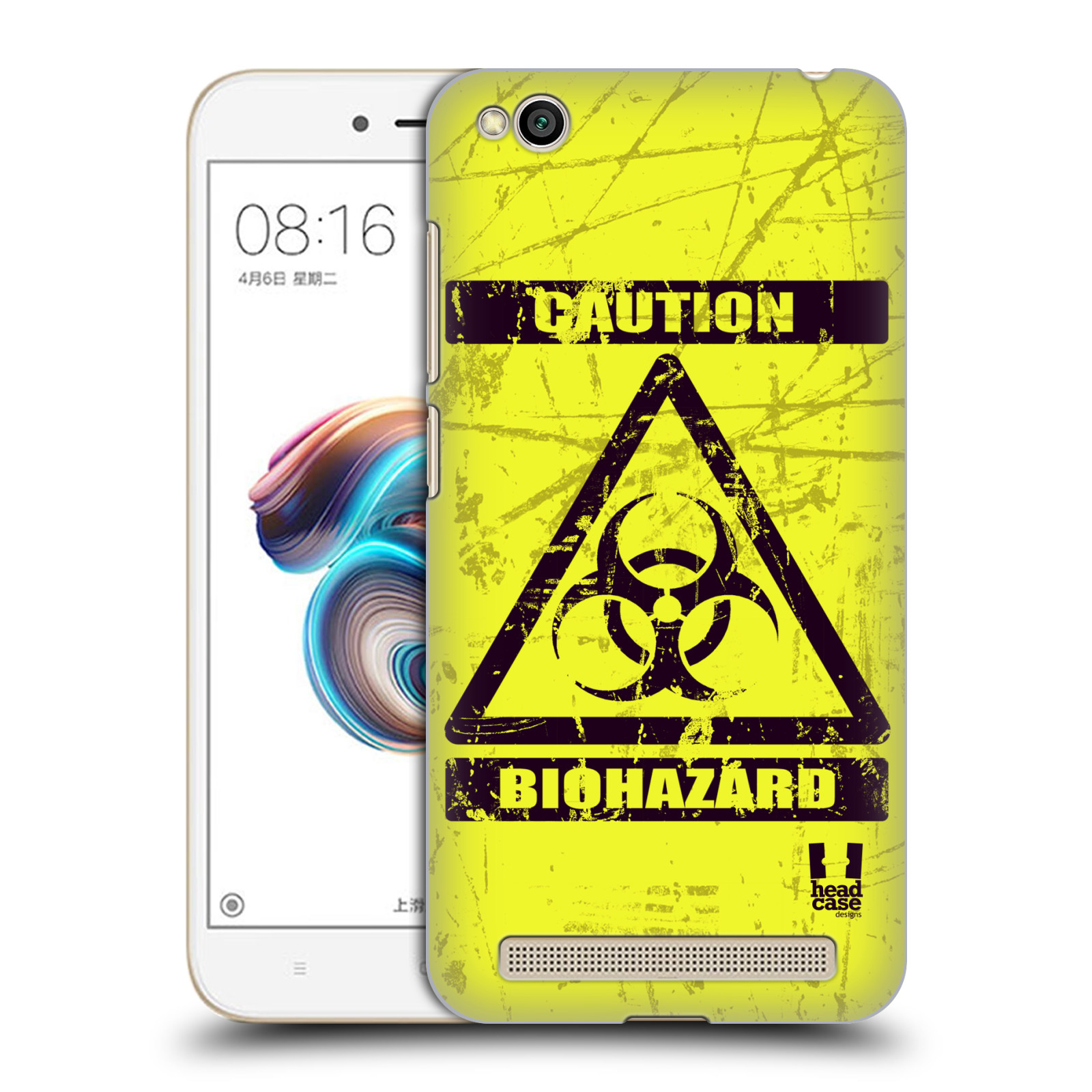 Pouzdro na mobil Xiaomi Redmi 5A - HEAD CASE - Biohazard