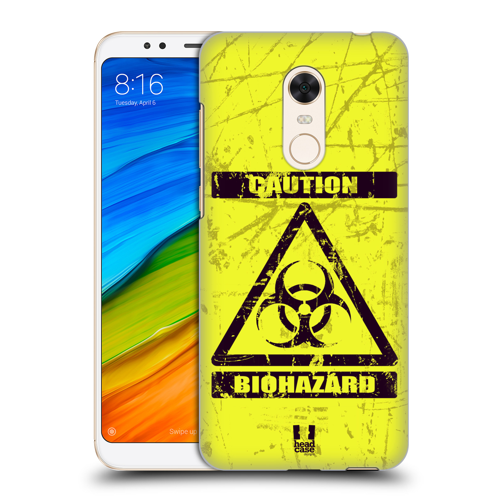 Pouzdro na mobil Xiaomi Redmi 5 PLUS (REDMI 5+) - HEAD CASE - Biohazard