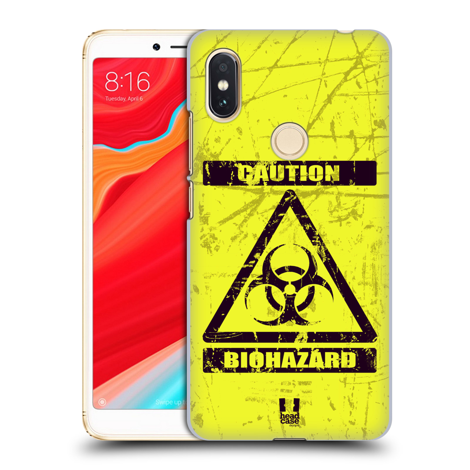 Pouzdro na mobil Xiaomi Redmi S2 - HEAD CASE - Biohazard
