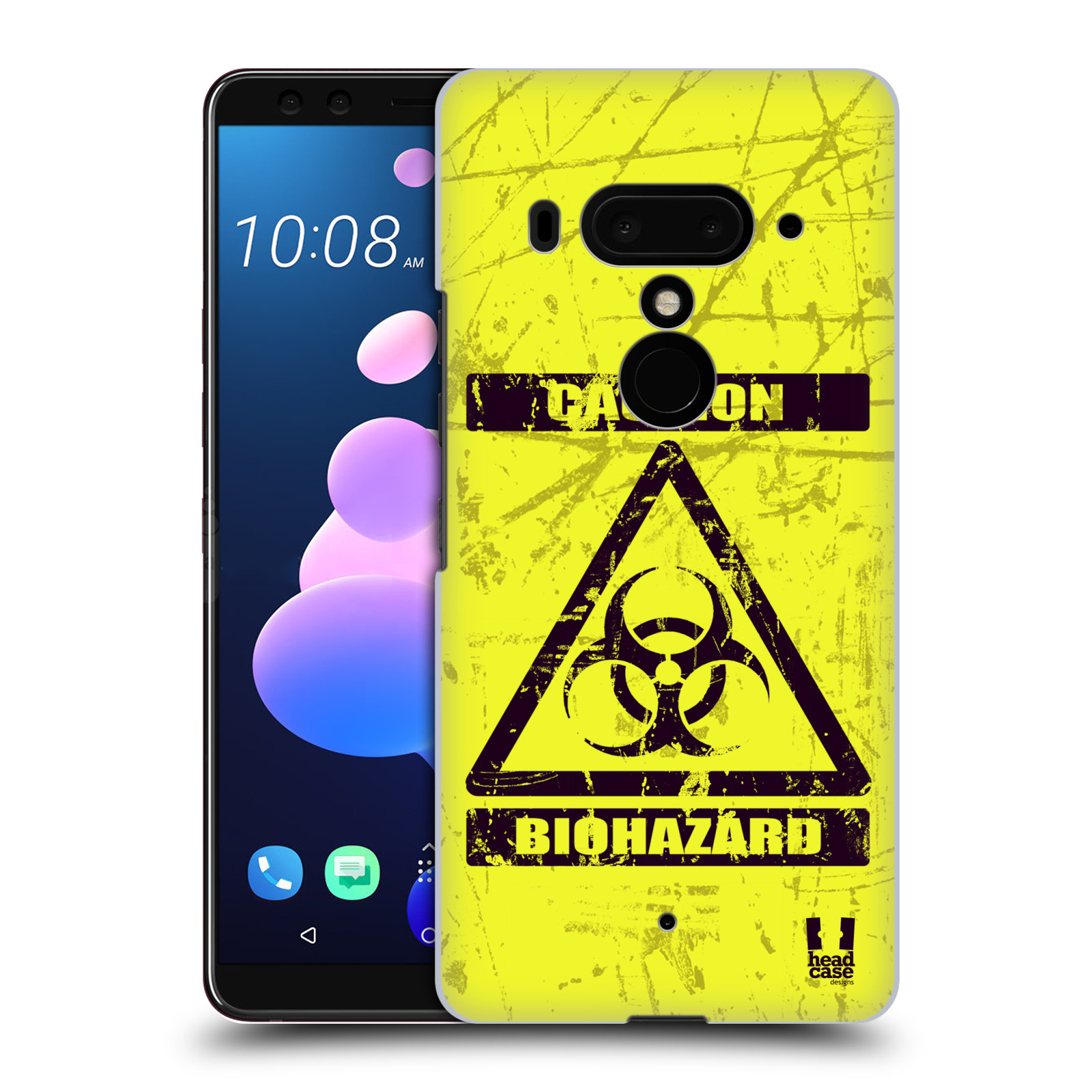 Pouzdro na mobil HTC U 12 PLUS / U 12+ DUAL SIM - HEAD CASE - Biohazard