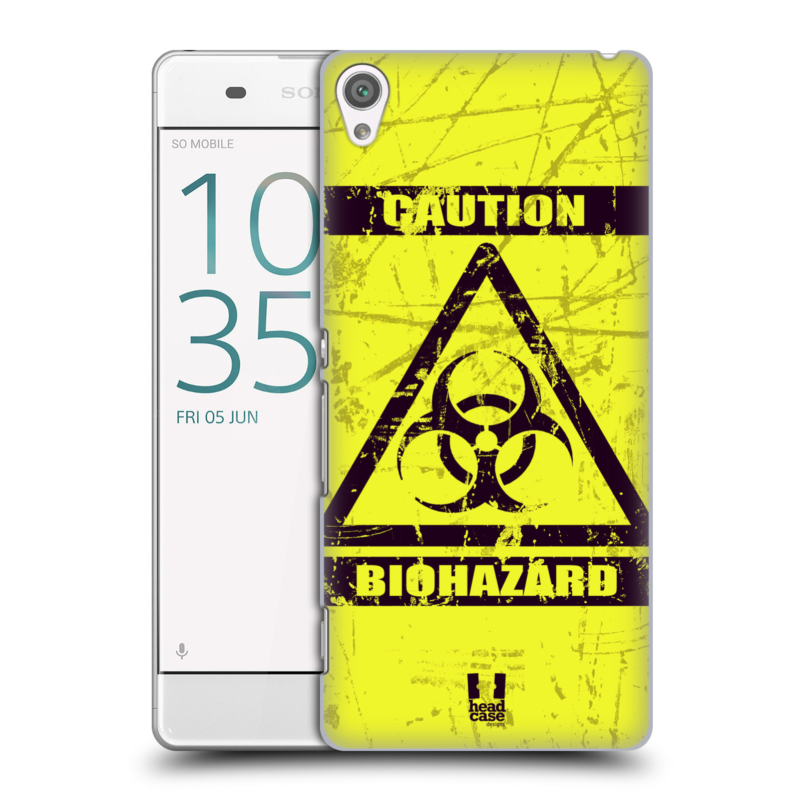Pouzdro na mobil Sony Xperia XA - HEAD CASE - Biohazard
