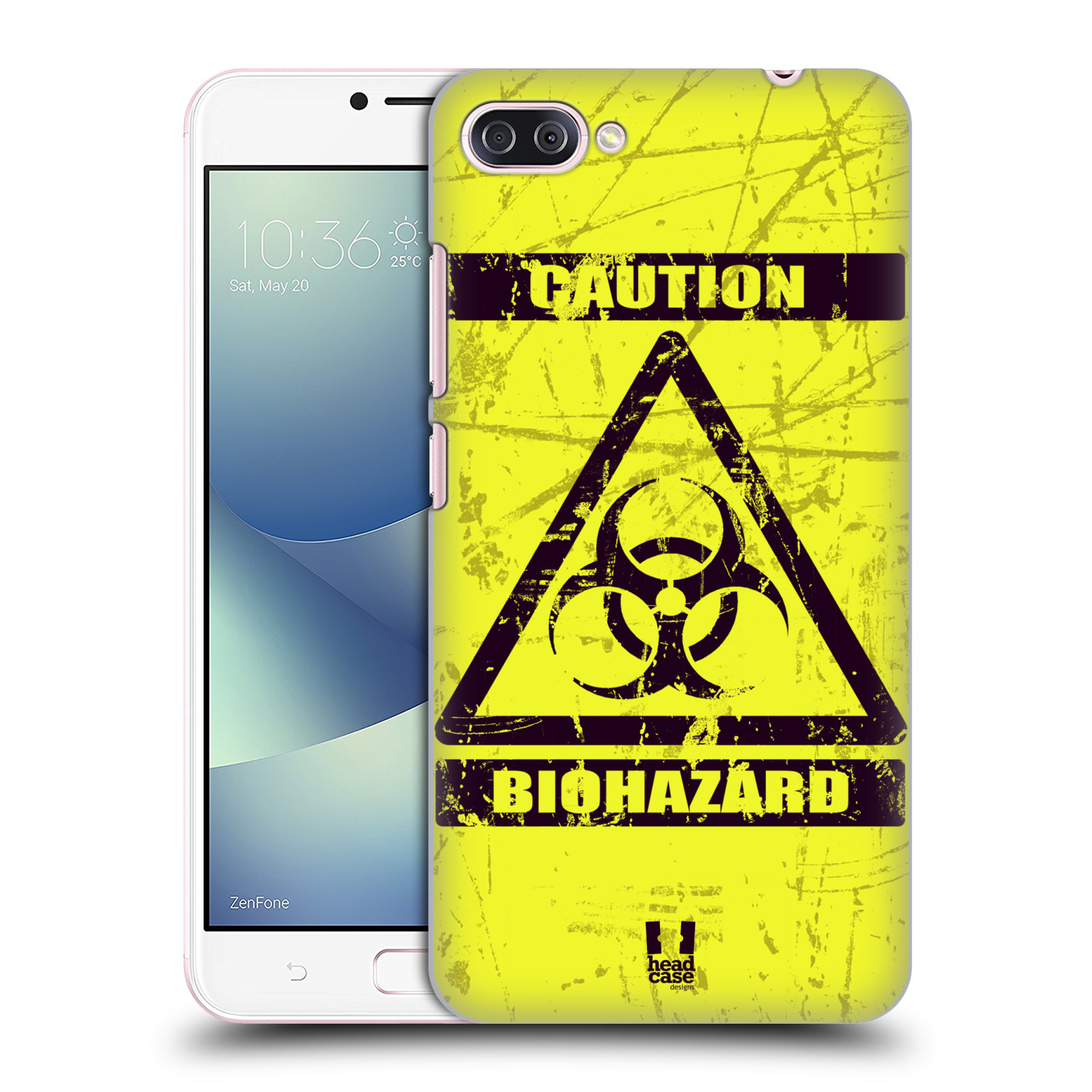 Pouzdro na mobil ASUS Zenfone 4 Max / 4 Max Pro (ZC554KL) - HEAD CASE - Biohazard