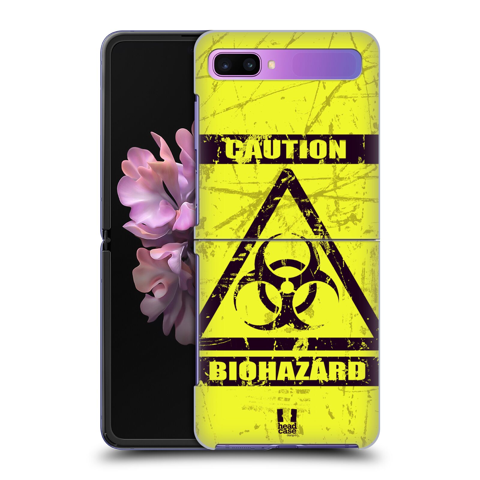 Pouzdro na mobil Samsung Galaxy Z Flip - HEAD CASE - Biohazard