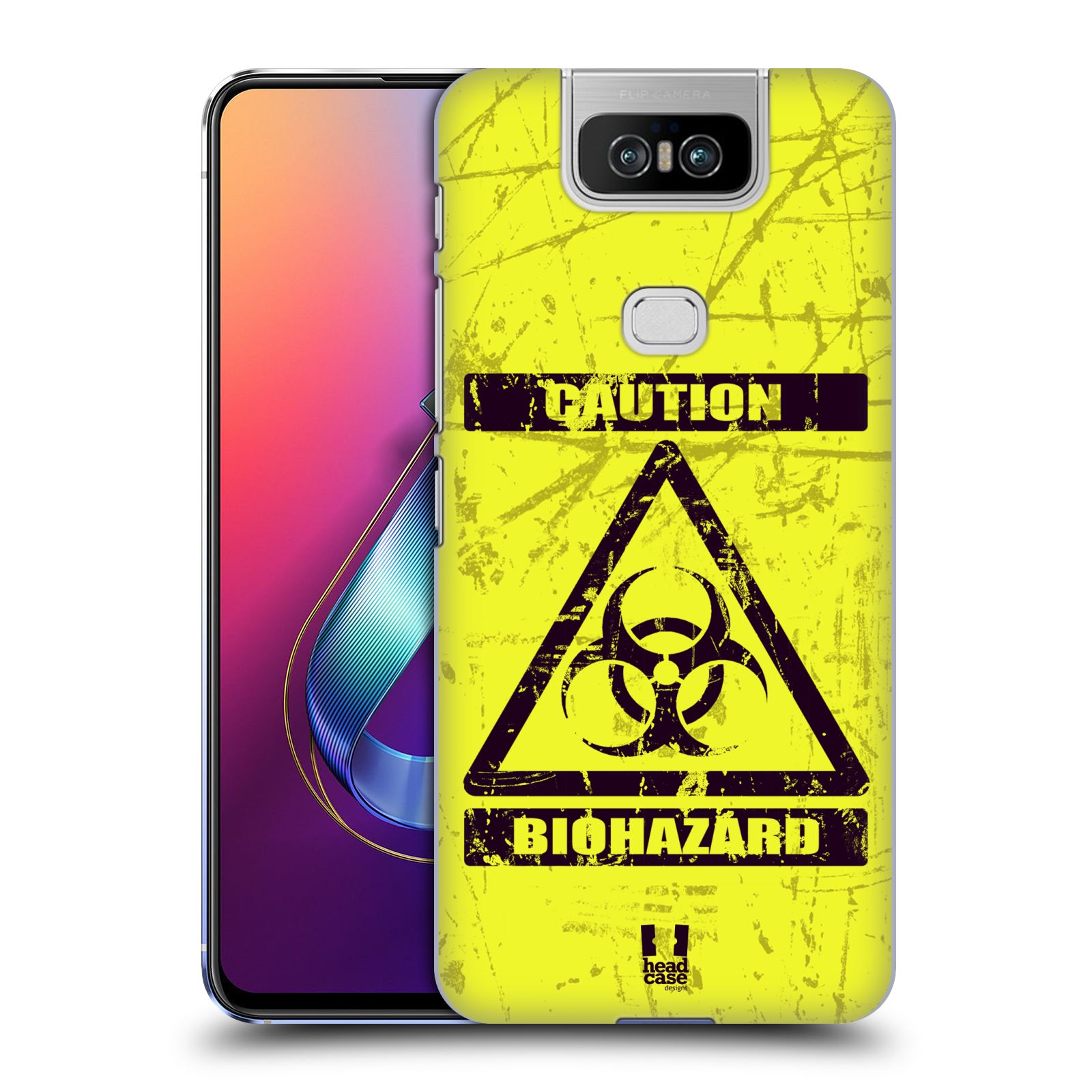 Pouzdro na mobil ASUS Zenfone 6 ZS630KL - HEAD CASE - Biohazard