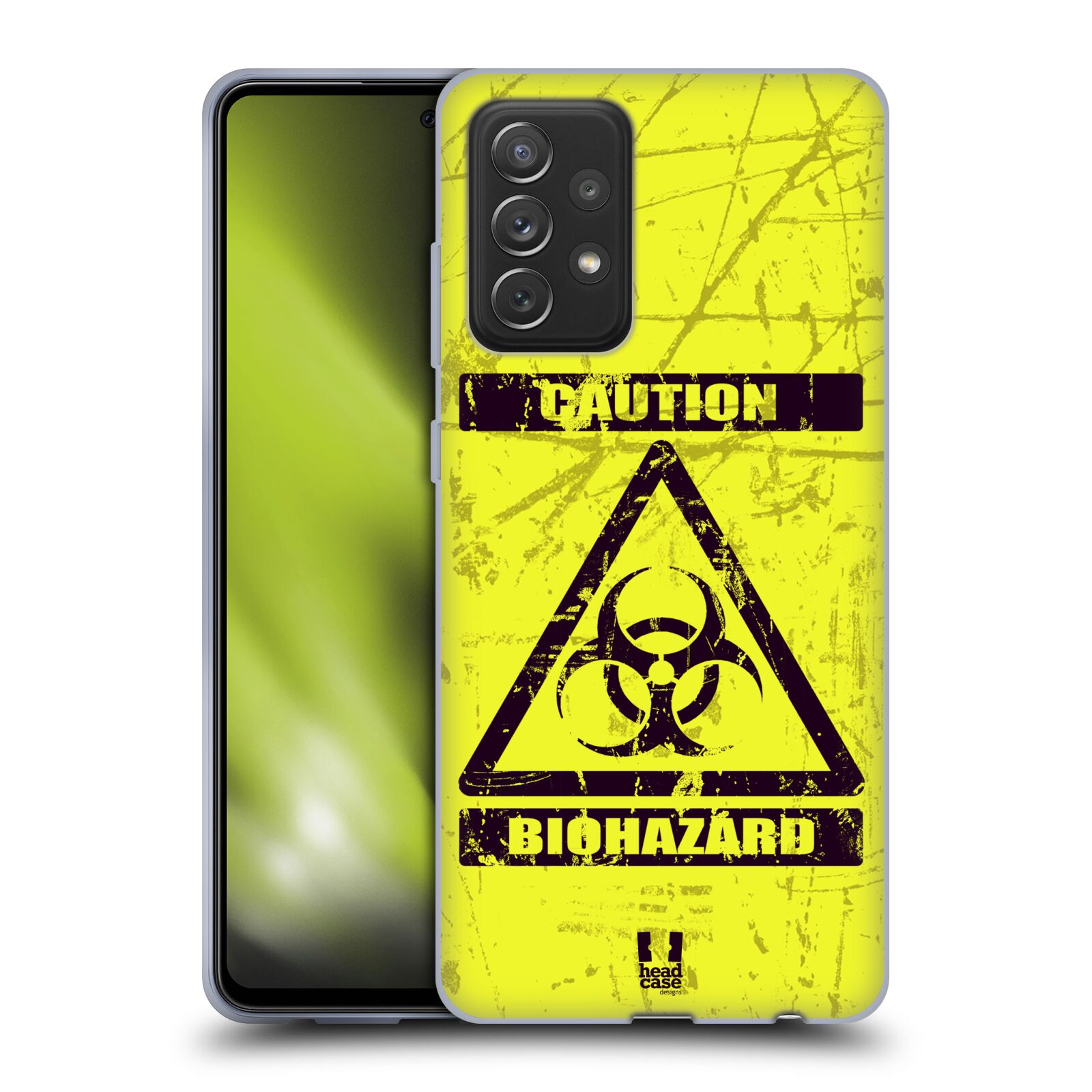 Pouzdro na mobil Samsung Galaxy A72 / A72 5G - HEAD CASE - Biohazard