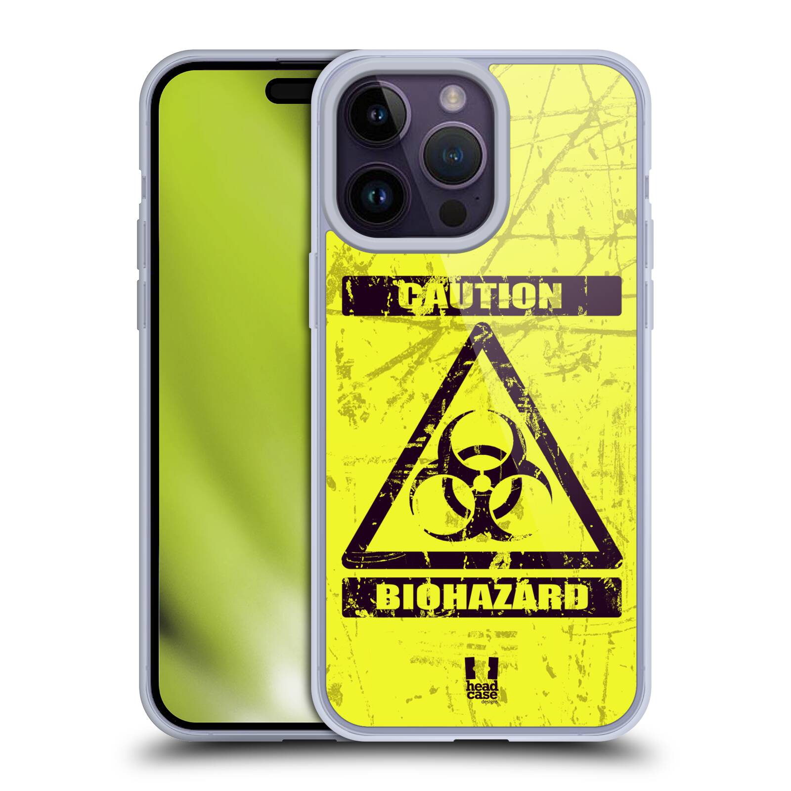 Pouzdro na mobil Apple Iphone 14 PRO MAX - HEAD CASE - Biohazard