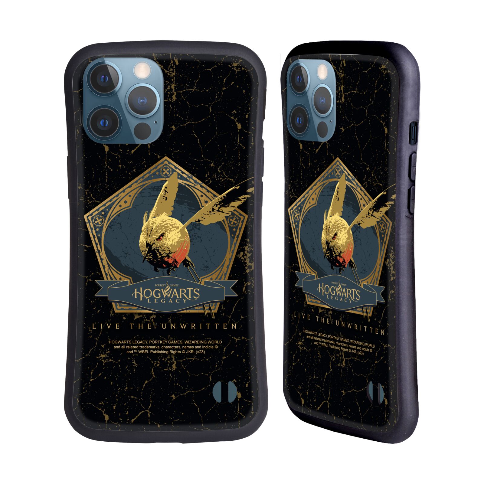 Odolný zadní obal pro mobil Apple iPhone 13 PRO MAX - HEAD CASE - Hogwarts Legacy - Magický ptáček
