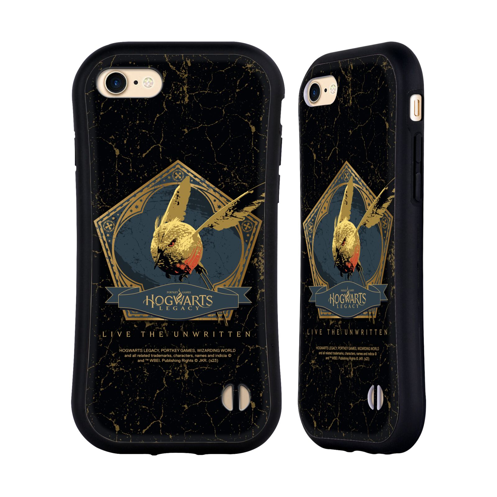 Odolný zadní obal pro mobil Apple Iphone 7/8/SE2020 - HEAD CASE - Hogwarts Legacy - Magický ptáček