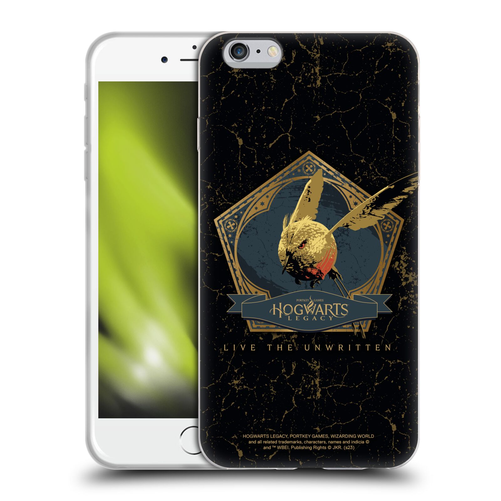Silikonový obal na mobil Apple Iphone 6+ / 6S Plus - HEAD CASE - Hogwarts Legacy - Magický ptáček