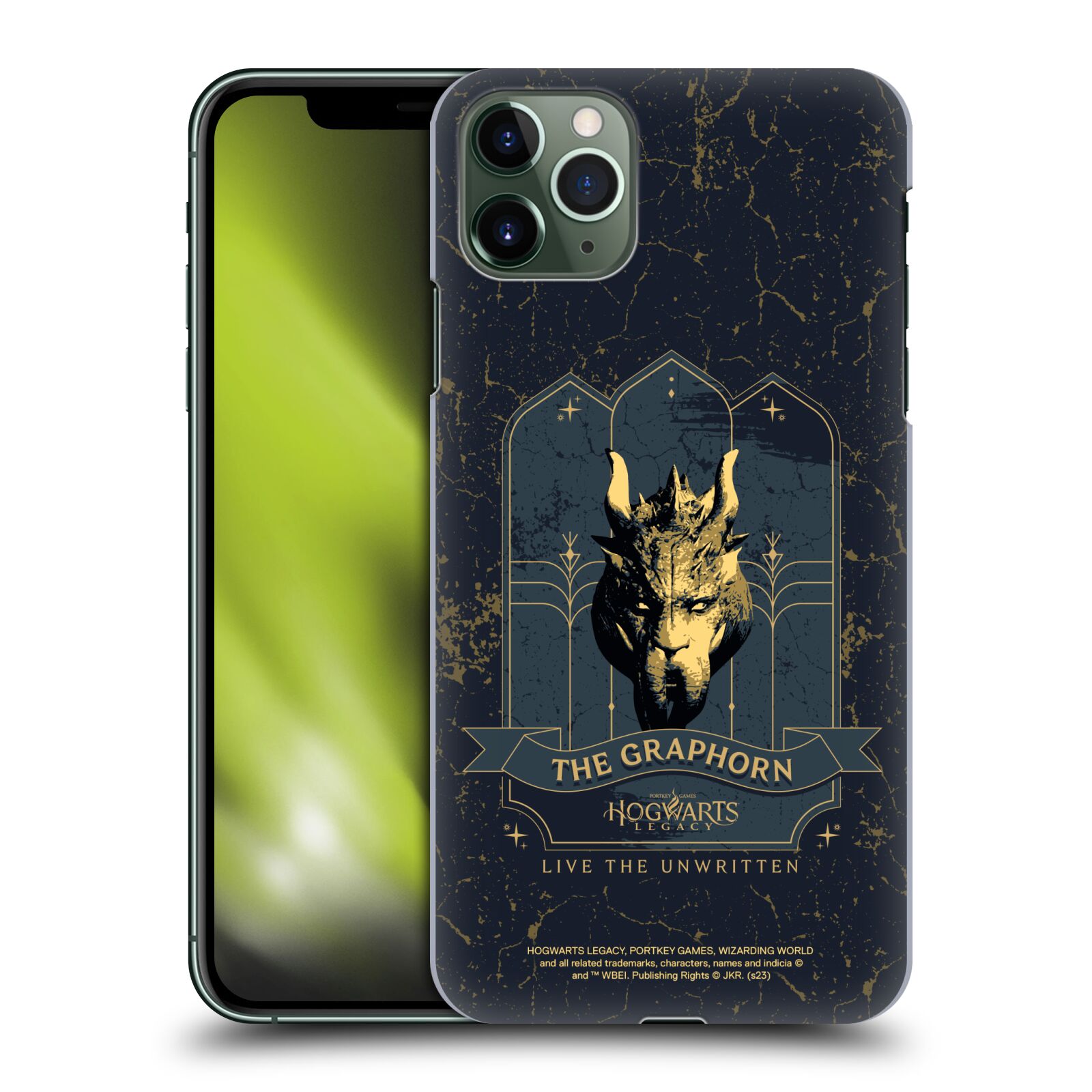 Obal na mobil Apple Iphone 11 PRO MAX - HEAD CASE - Hogwarts Legacy - Graphorn